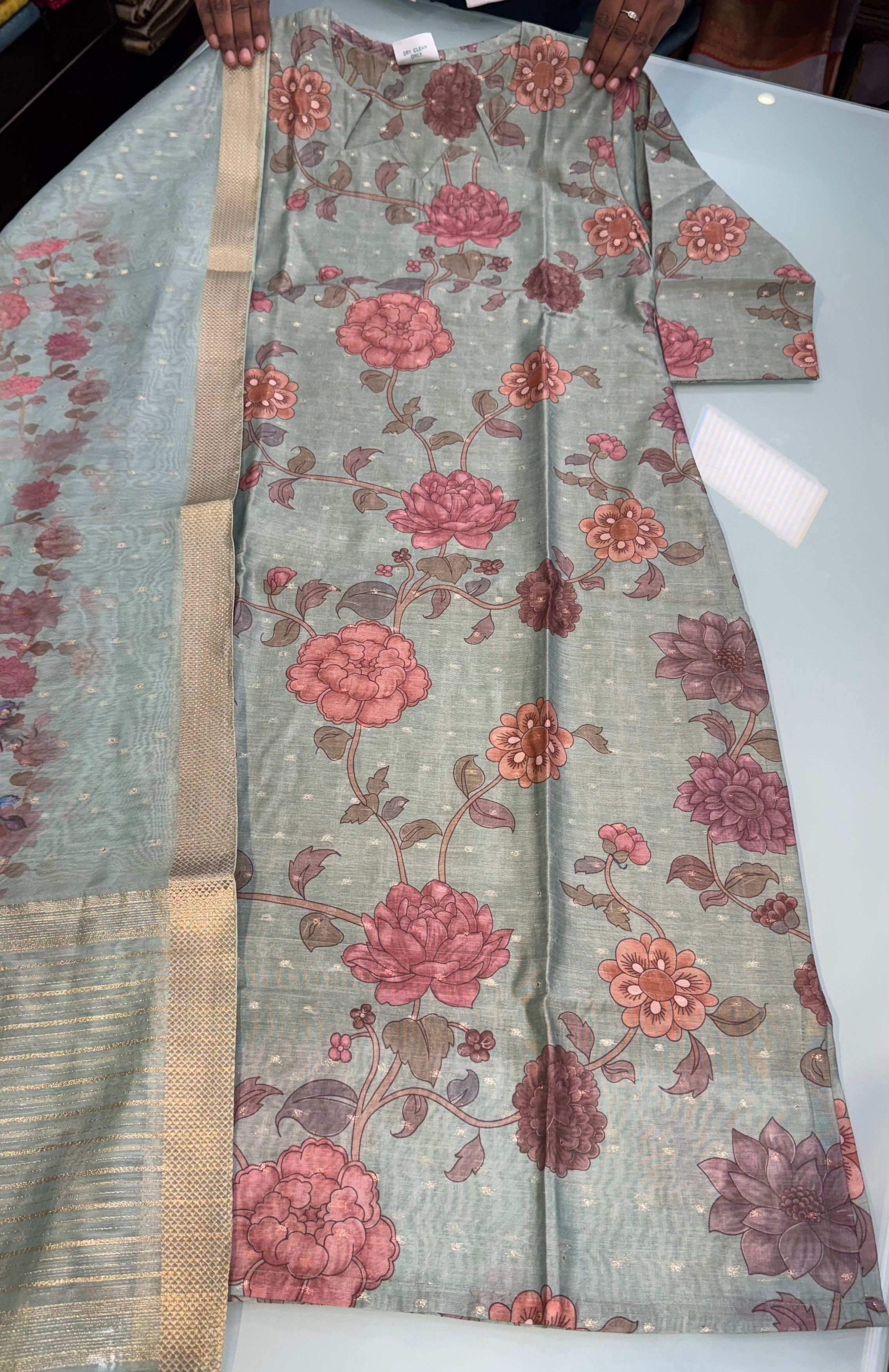 Premium Chanderi Kurti suits | PRBKU2911