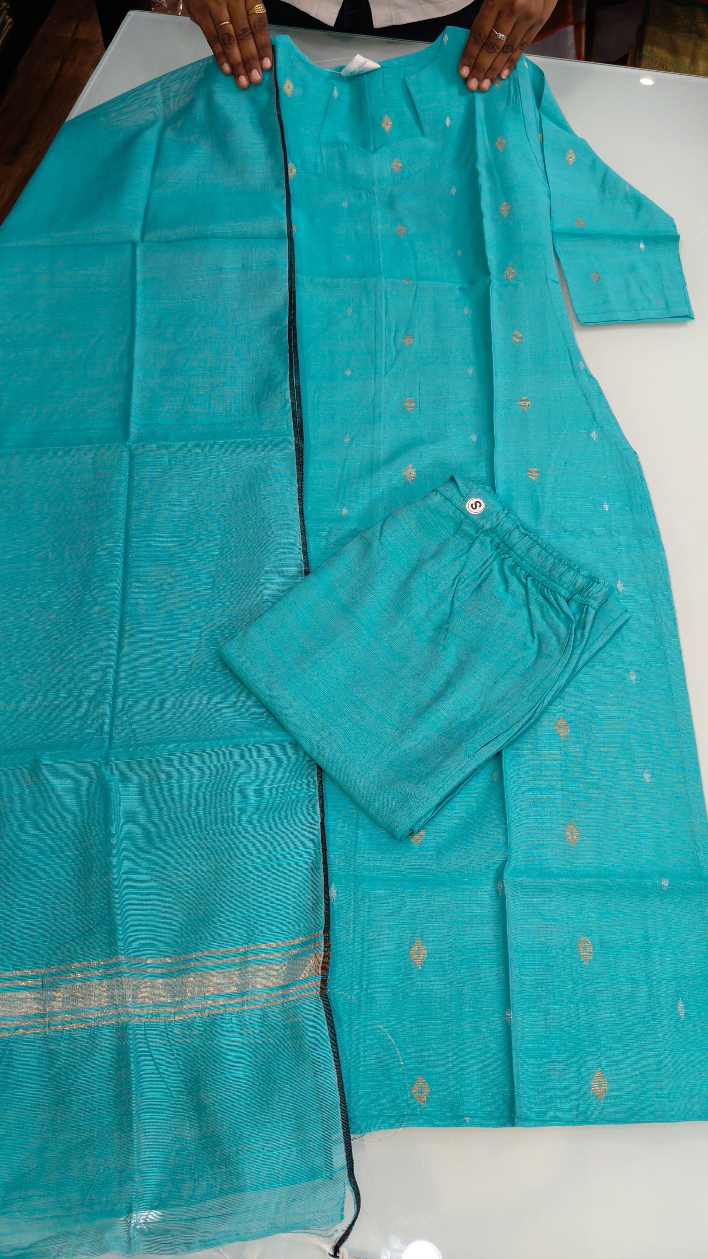 Raw silk kurti sets | RASKU2511