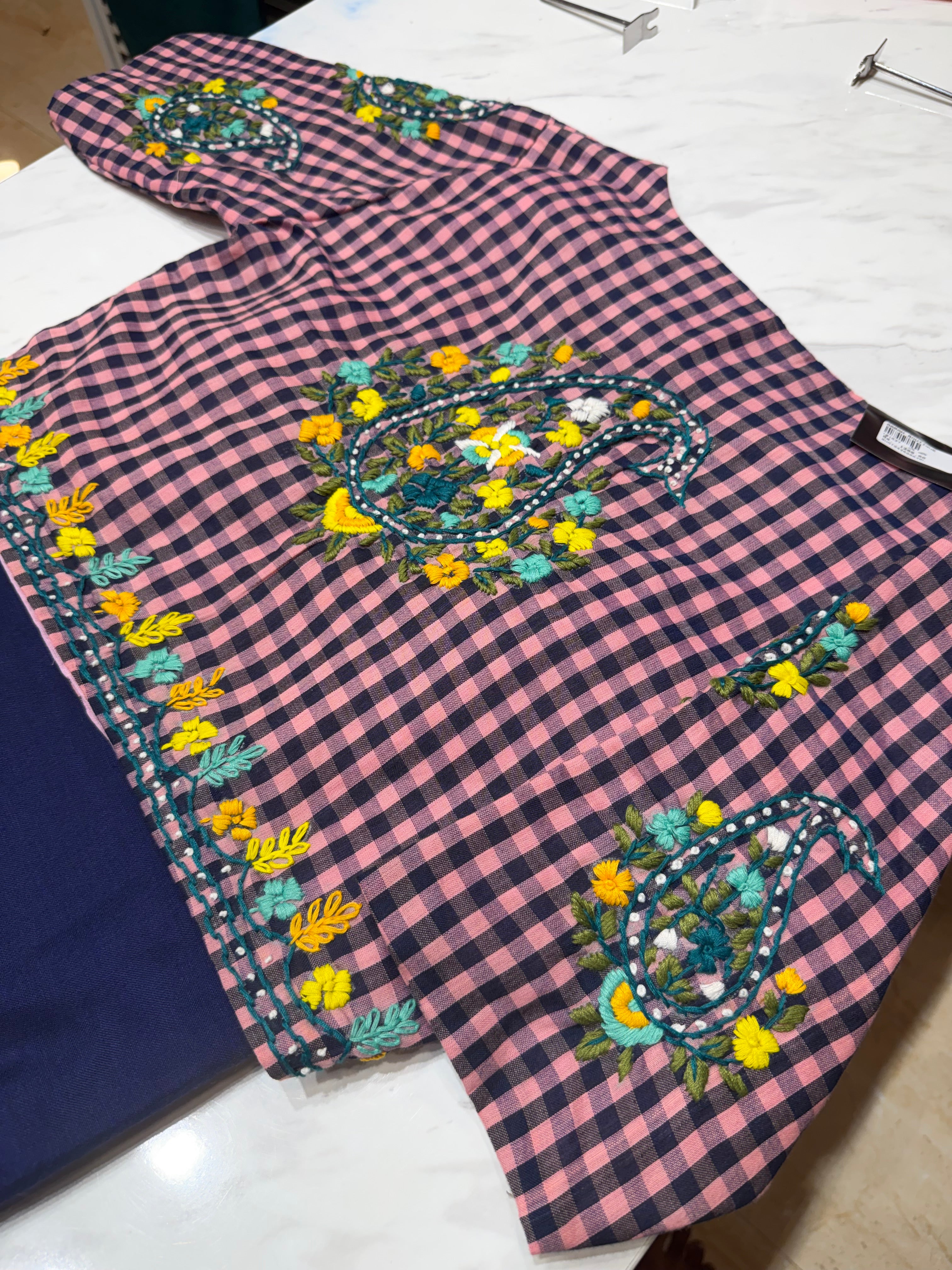 Saree & Blouse combo | COT0426COM