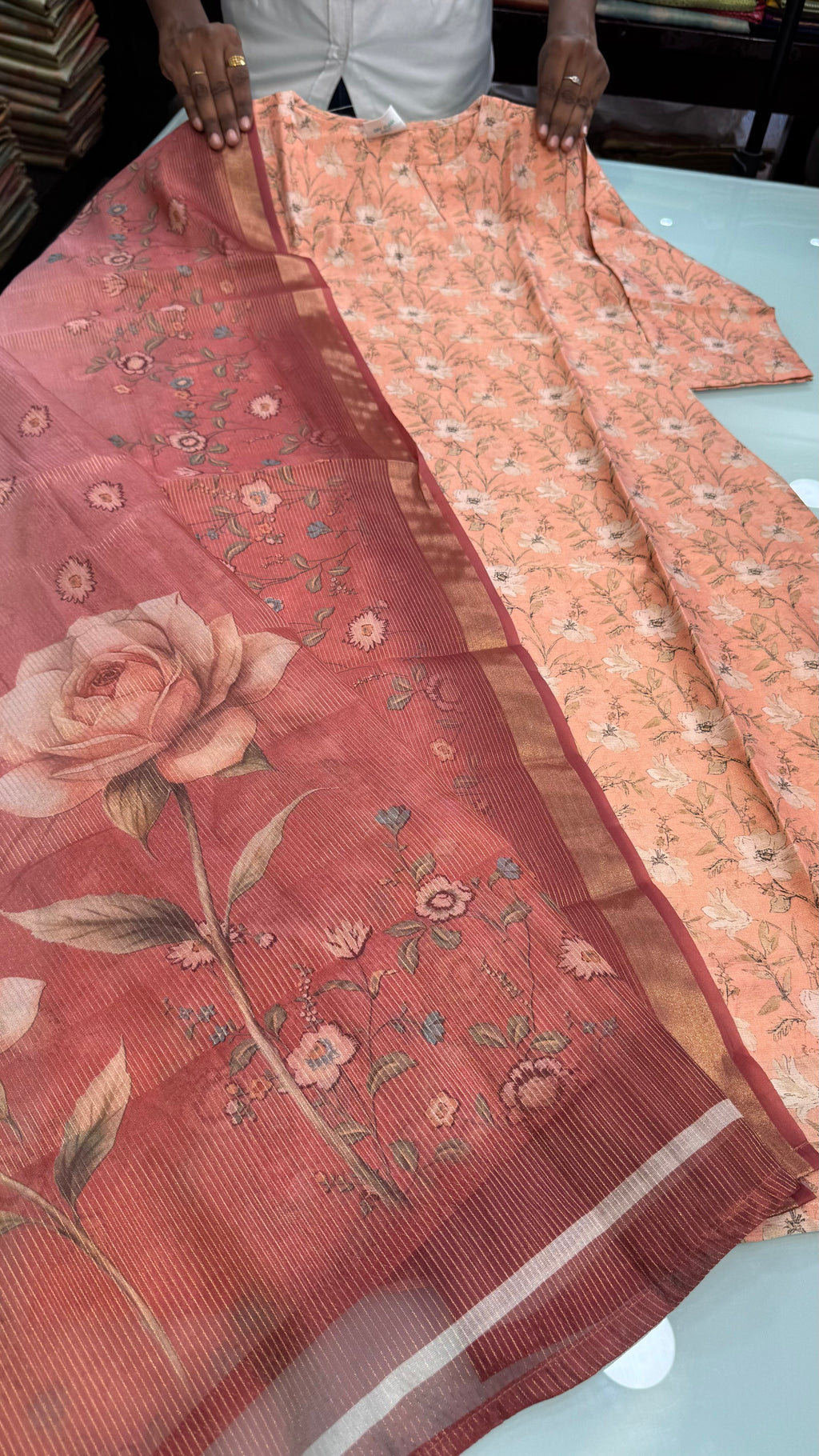 Premium Chanderi Kurti suits | PRBKU2911