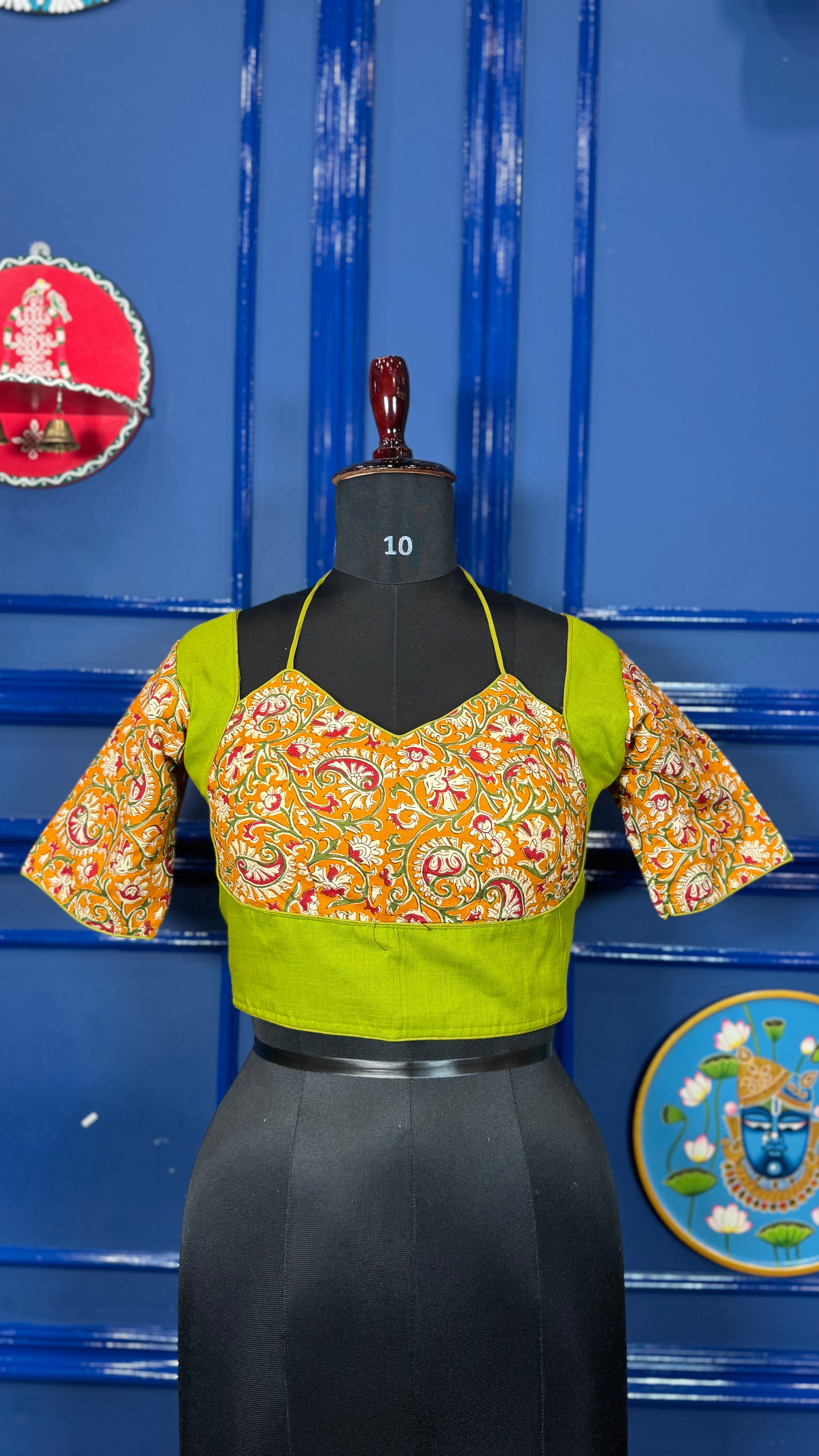 Halter Neck Readymade Blouse