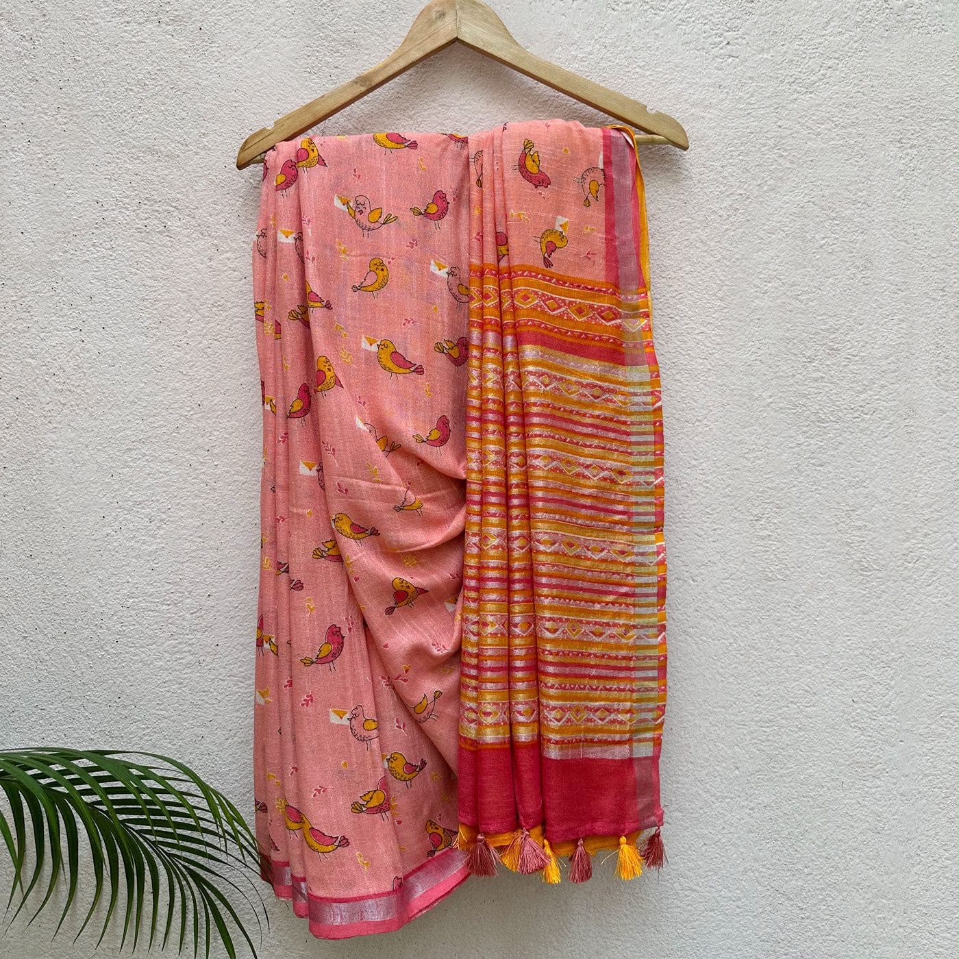 Linen saree  | LISA08