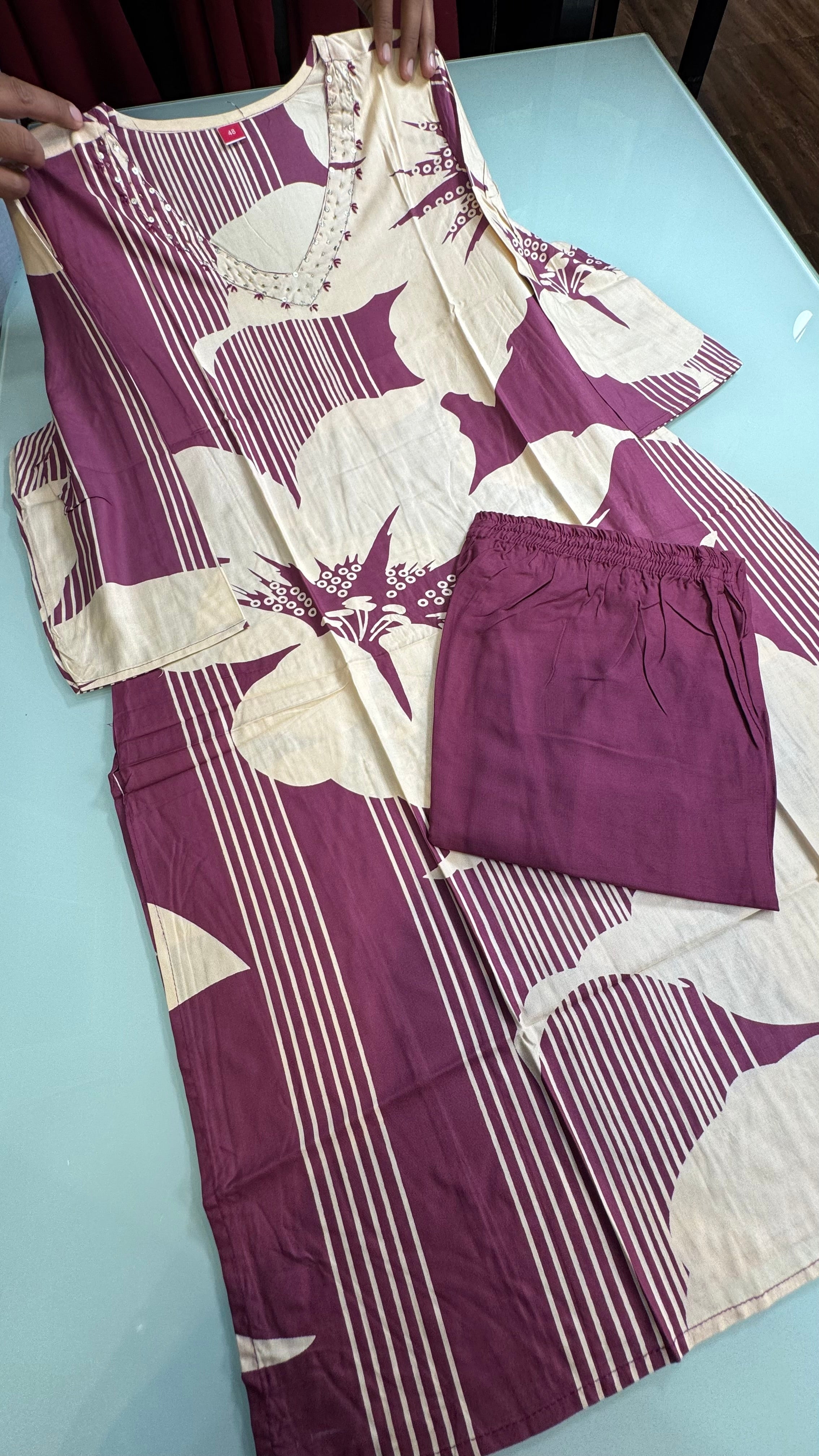 Plus size Kurti set | PLUKU0112