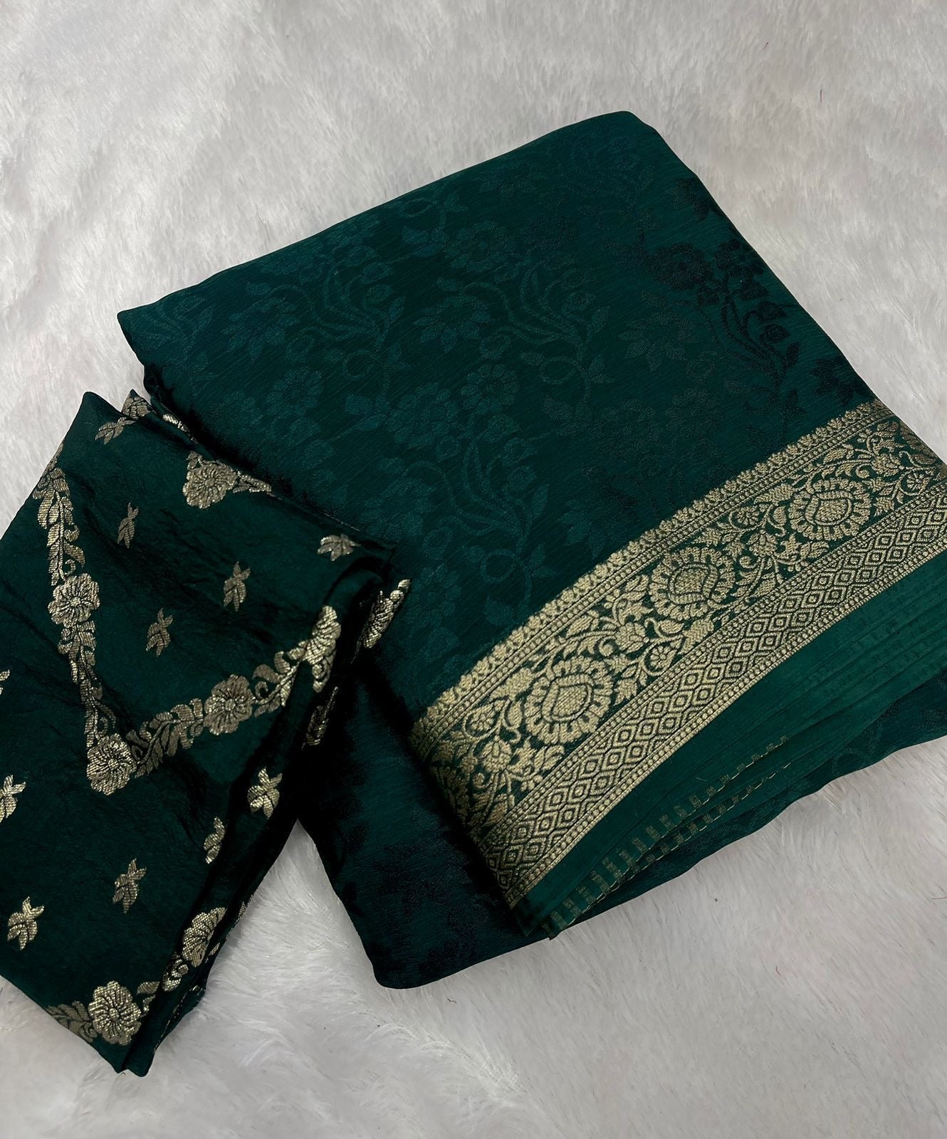 ABVI001 | Viscose Banarasi saree