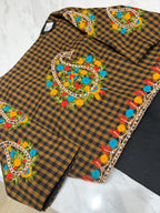 Saree & Blouse combo | COT0426COM