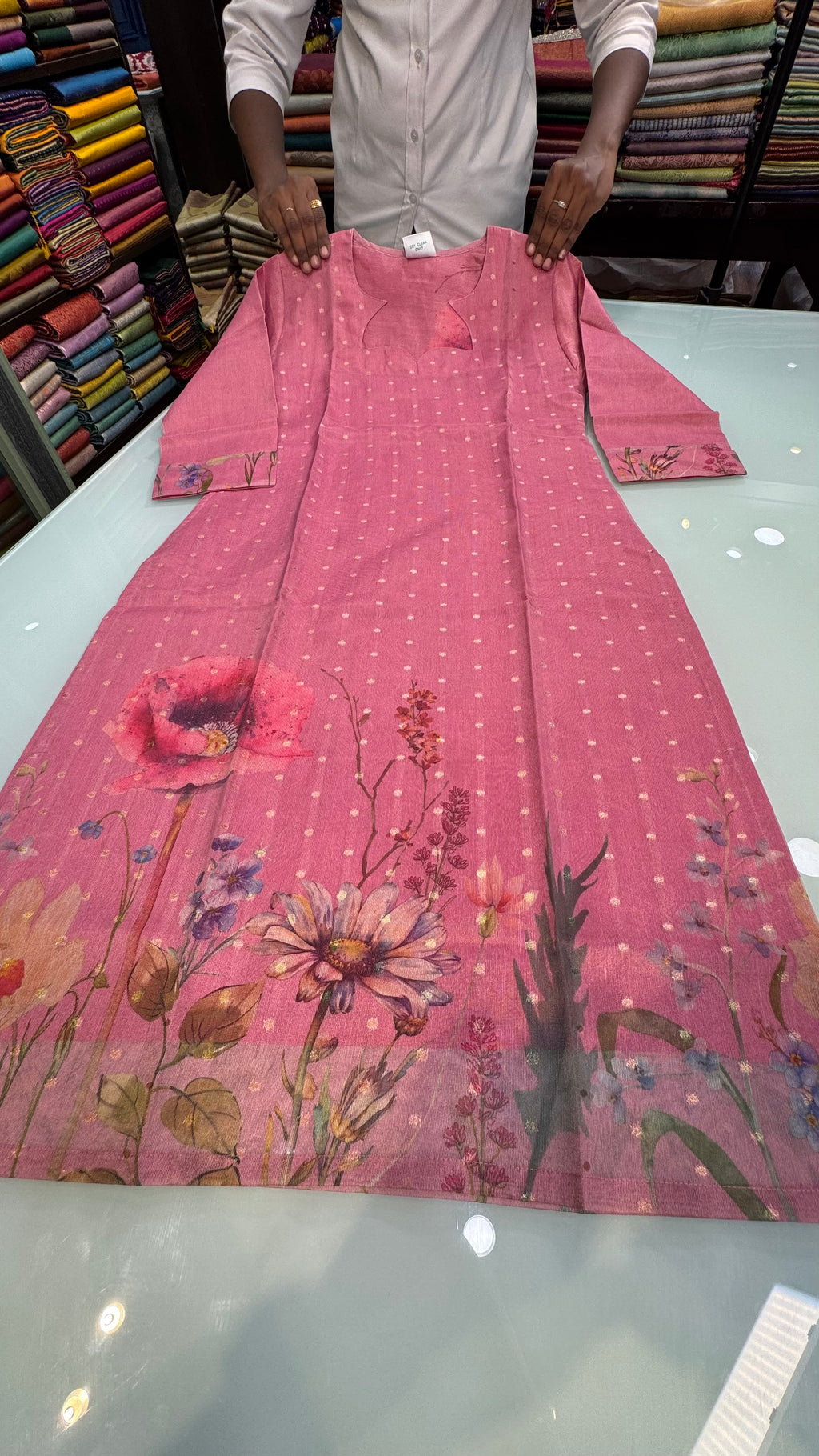 Premium Chanderi Kurti suits | PRBKU2911