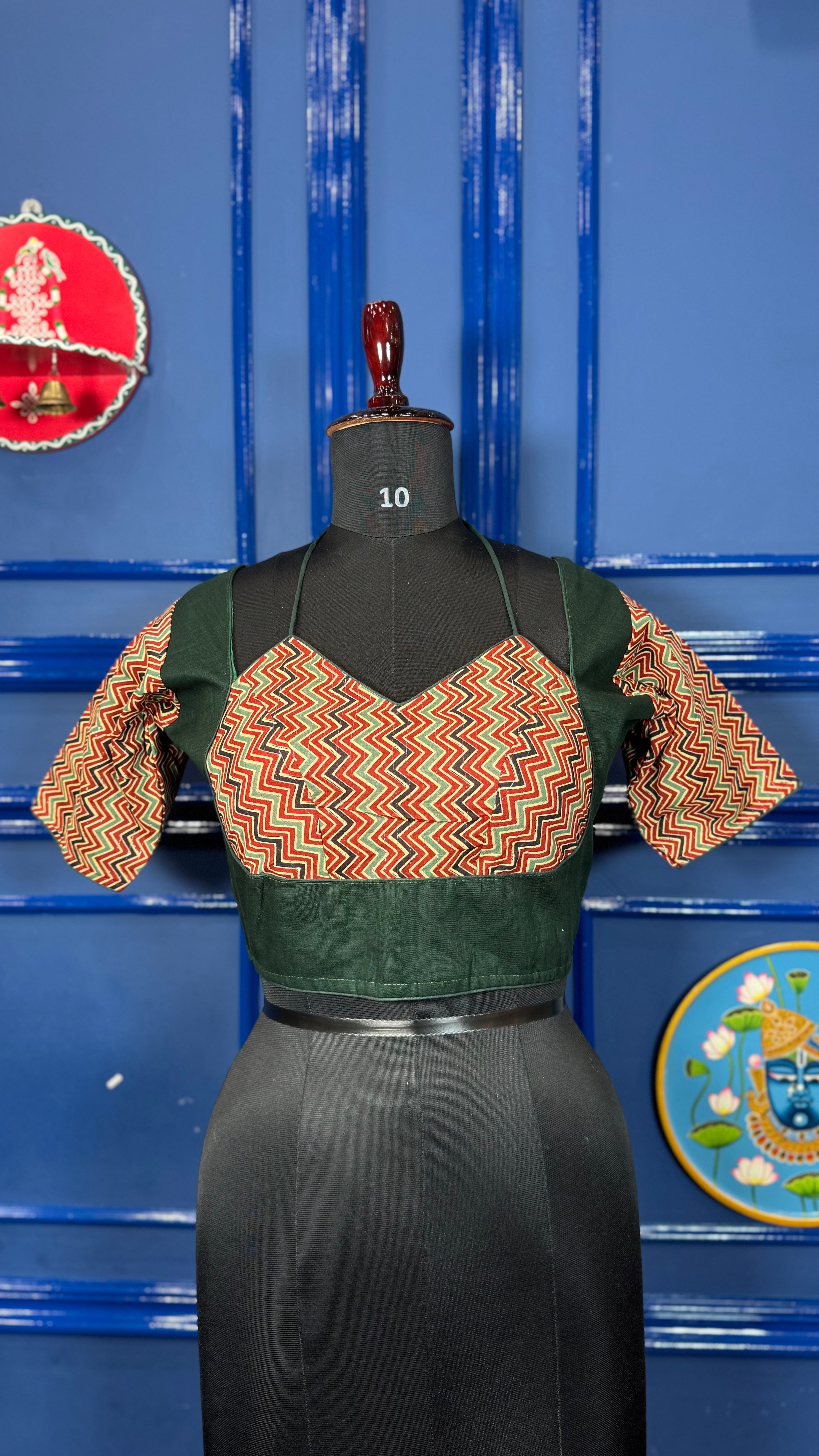 Halter Neck Readymade Blouse