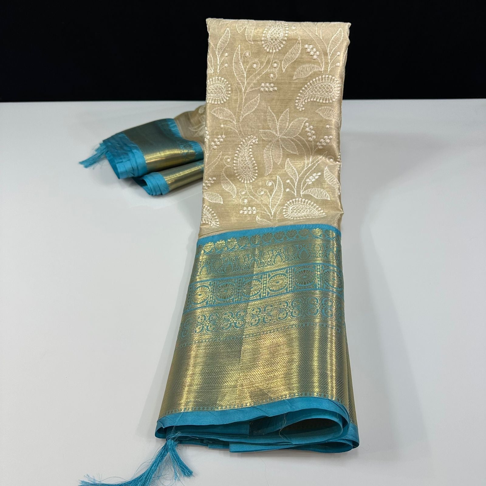 Kanchi silk Embroided saree | KAN2505