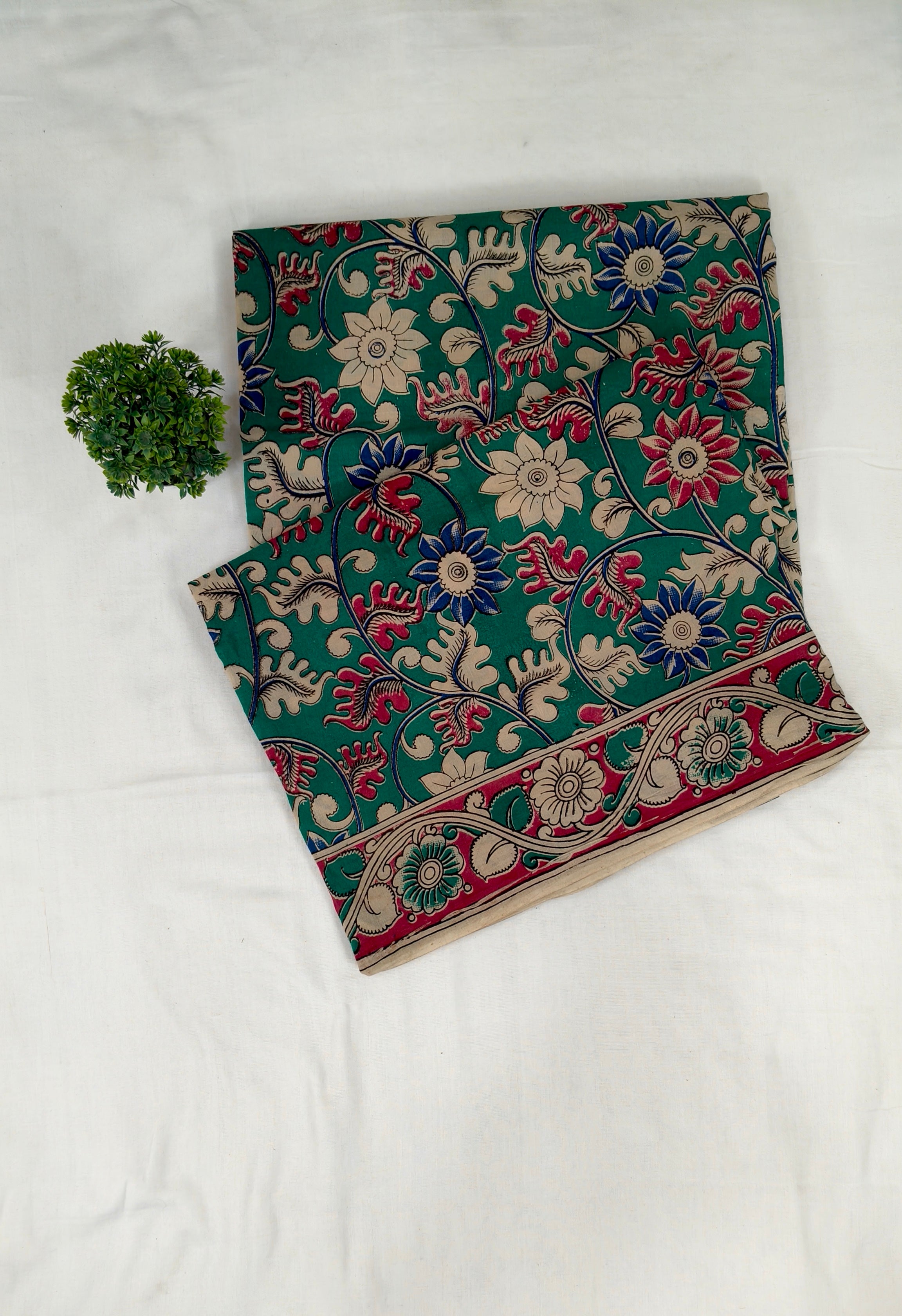 Kalamkari cotton saree | KALCOSA2811