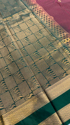 Kanchi Soft silk Rettapetta Border saree | KASORE2011