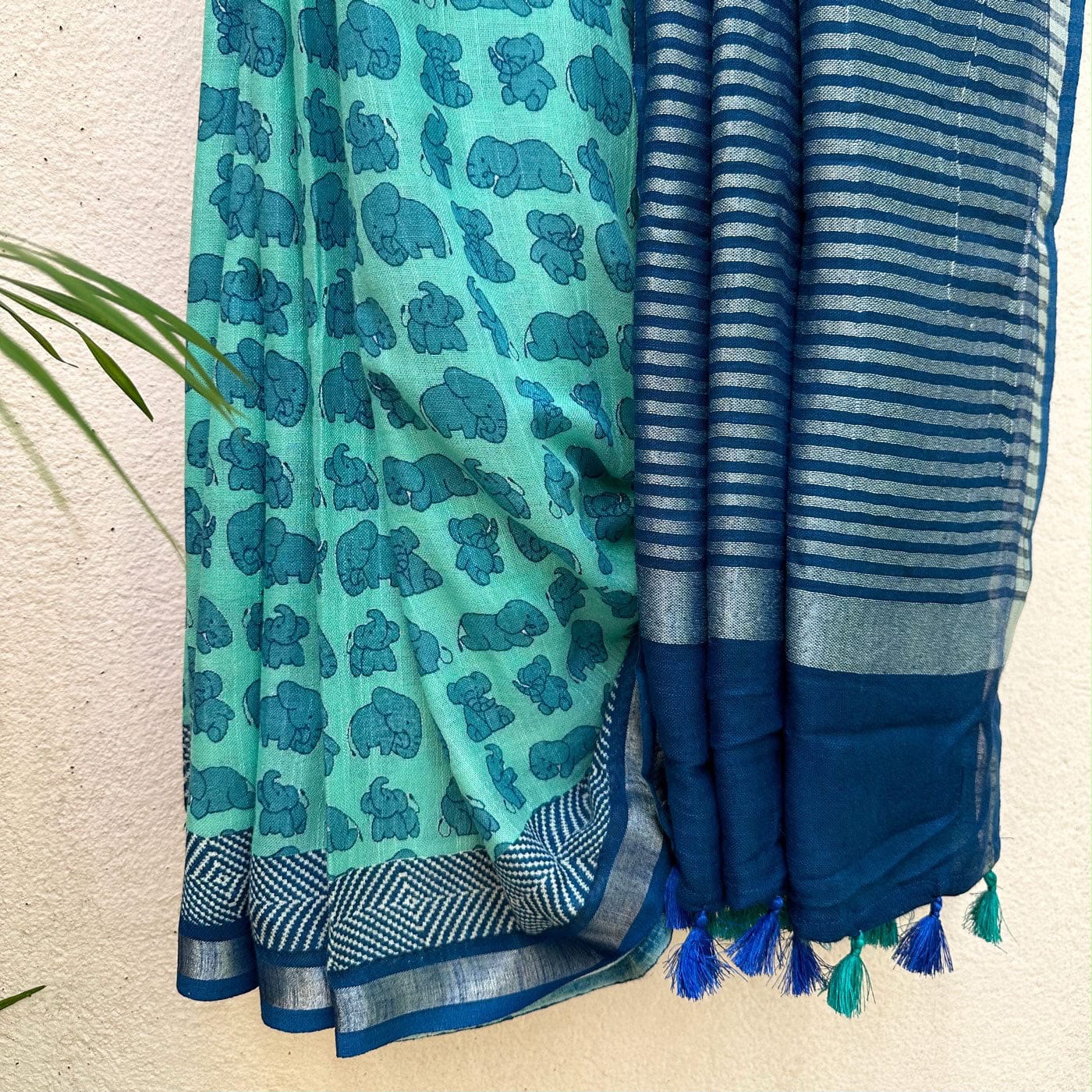 Linen saree  | LISA08