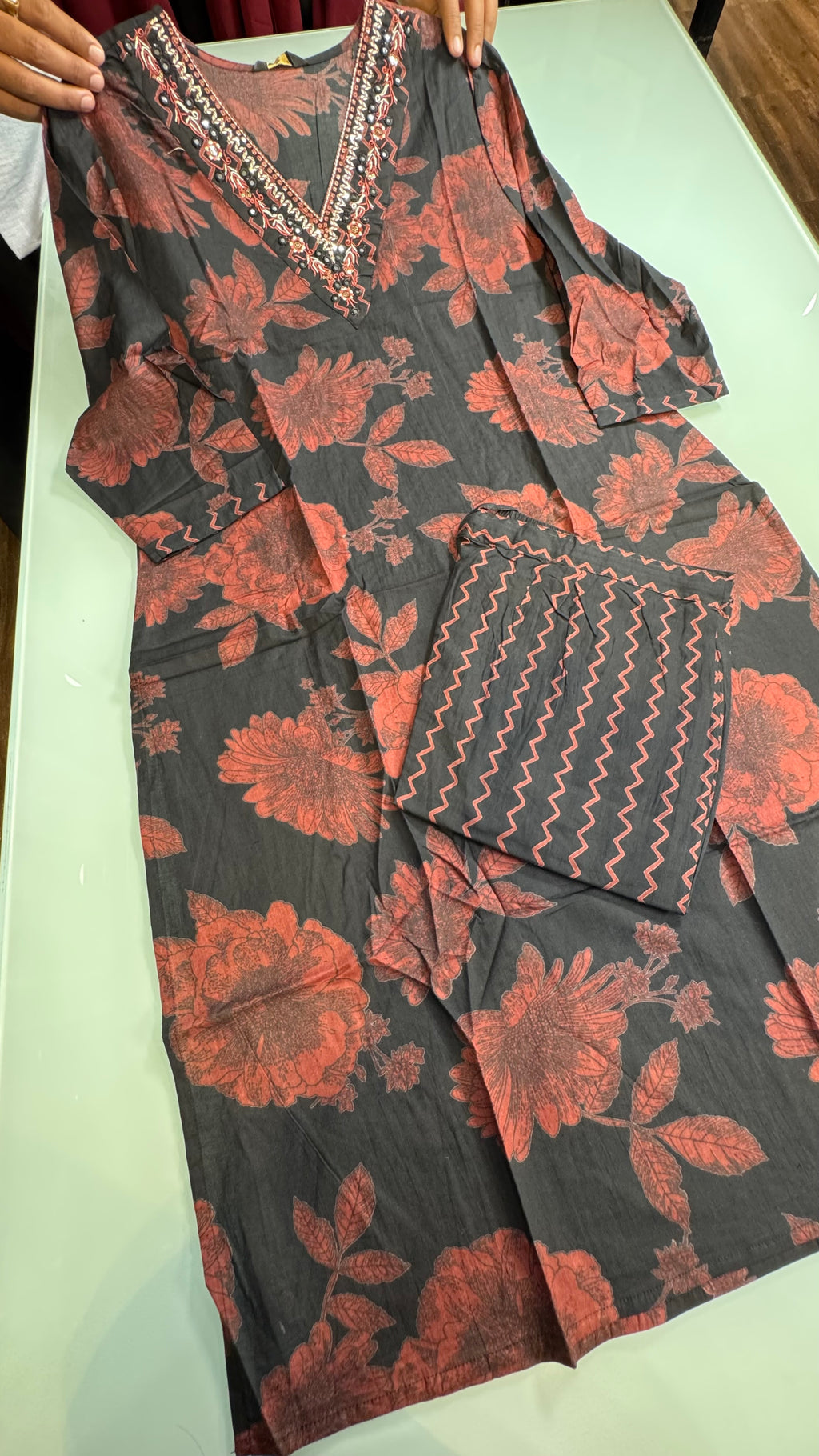 Plus size Kurti set | PLUKU0112