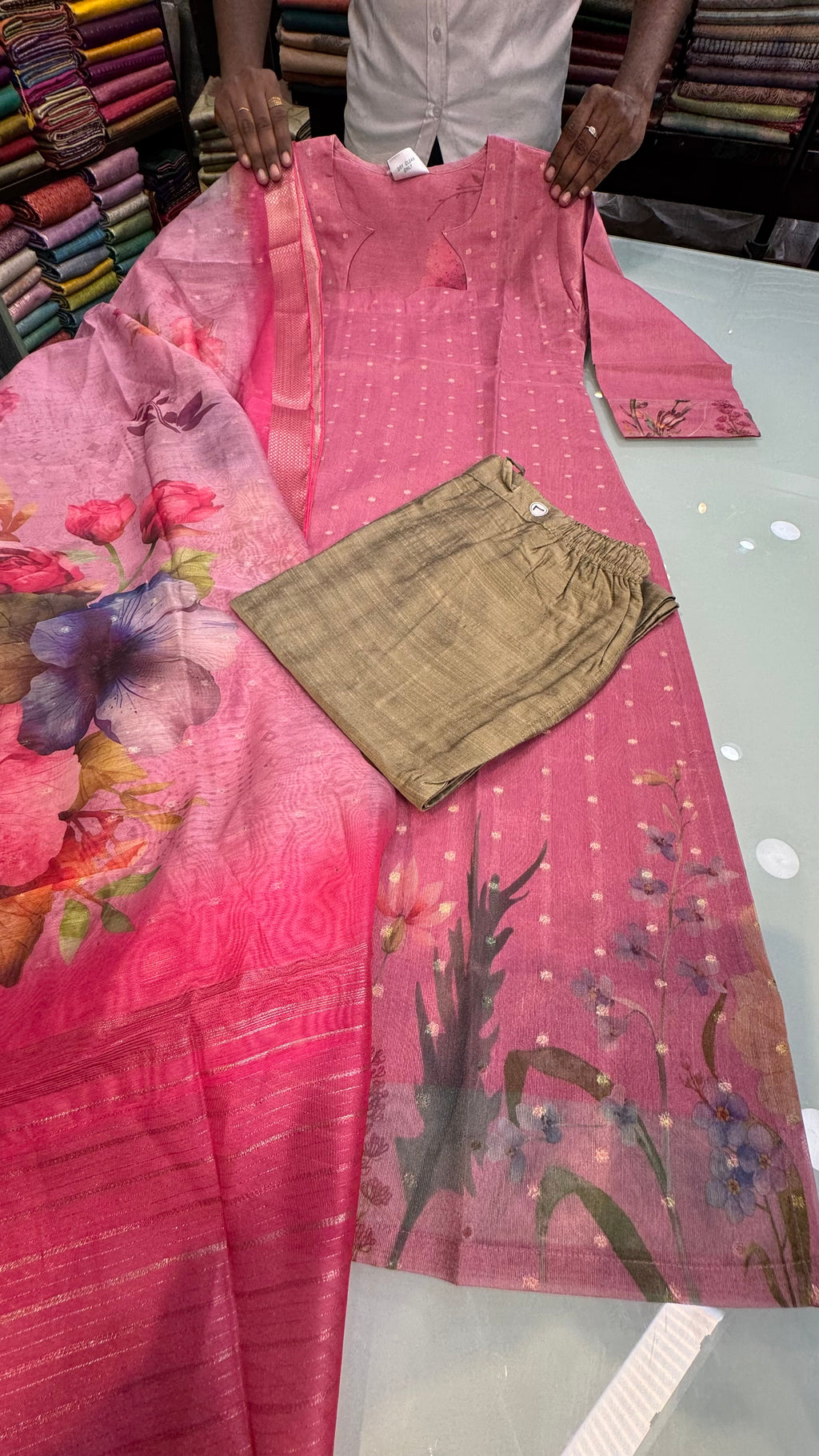 Premium Chanderi Kurti suits | PRBKU2911