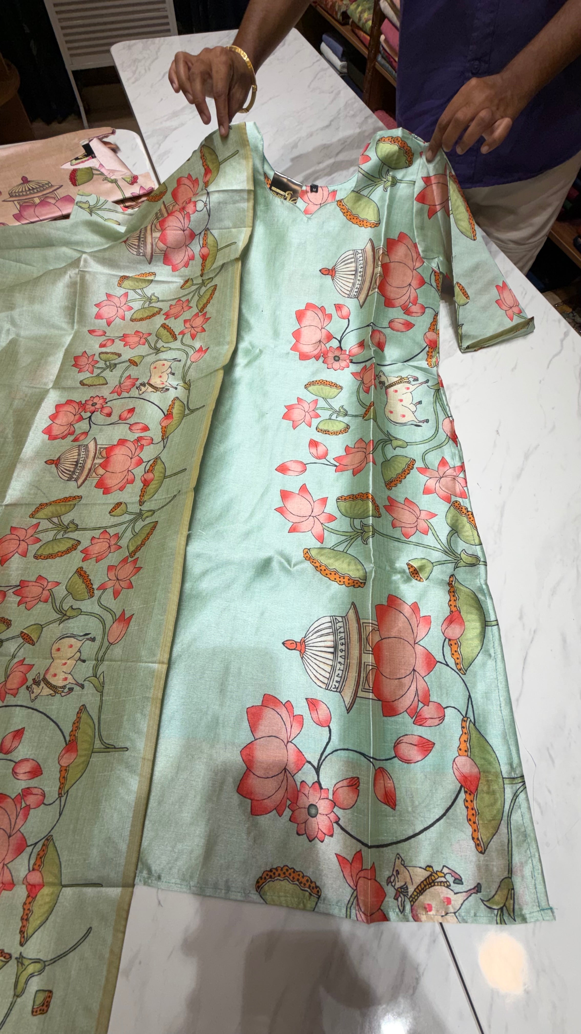 KUDU0615 | KURTI DUPATTA SET