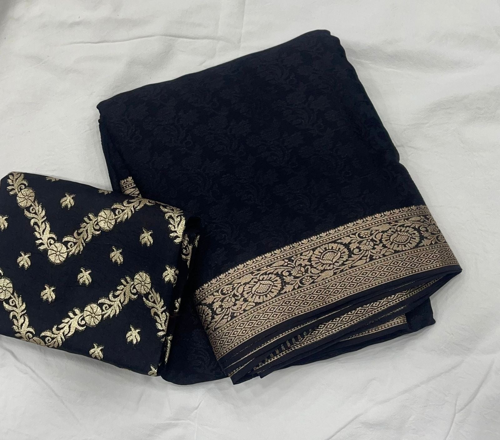 ABVI001 | Viscose Banarasi saree