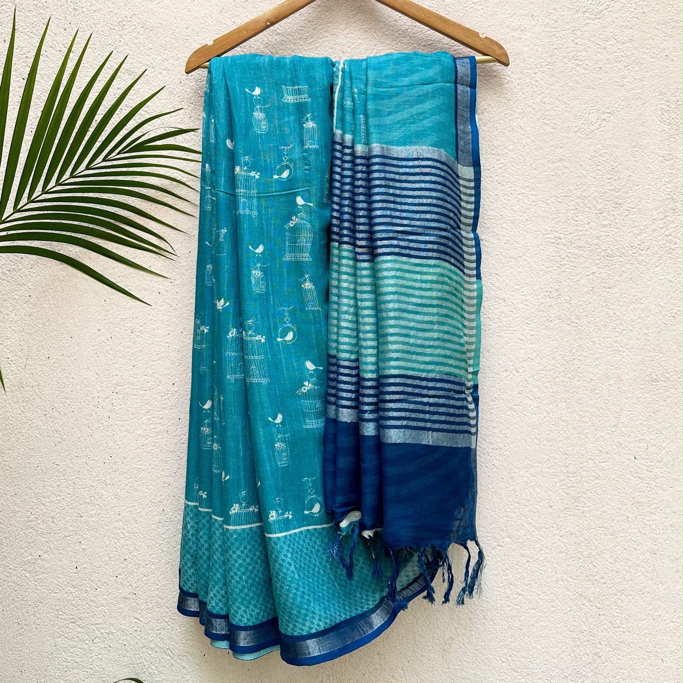 Linen saree  | LISA08