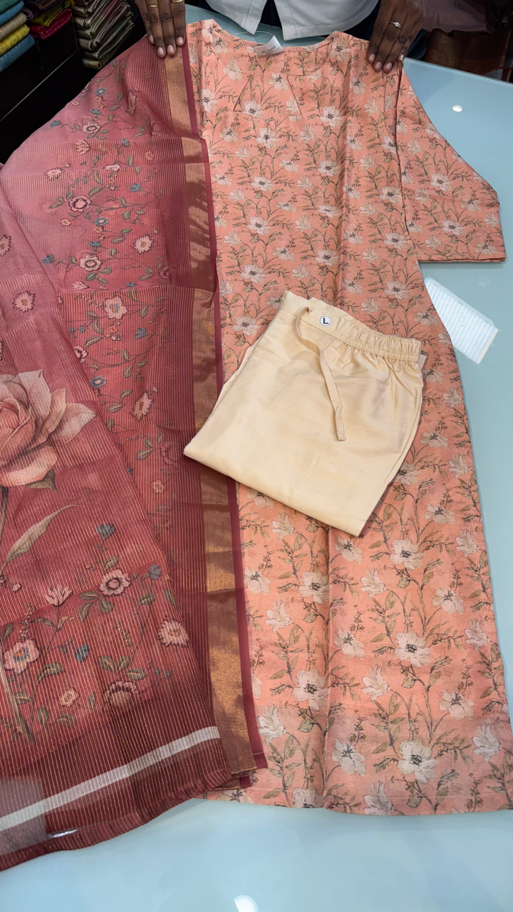 Premium Chanderi Kurti suits | PRBKU2911