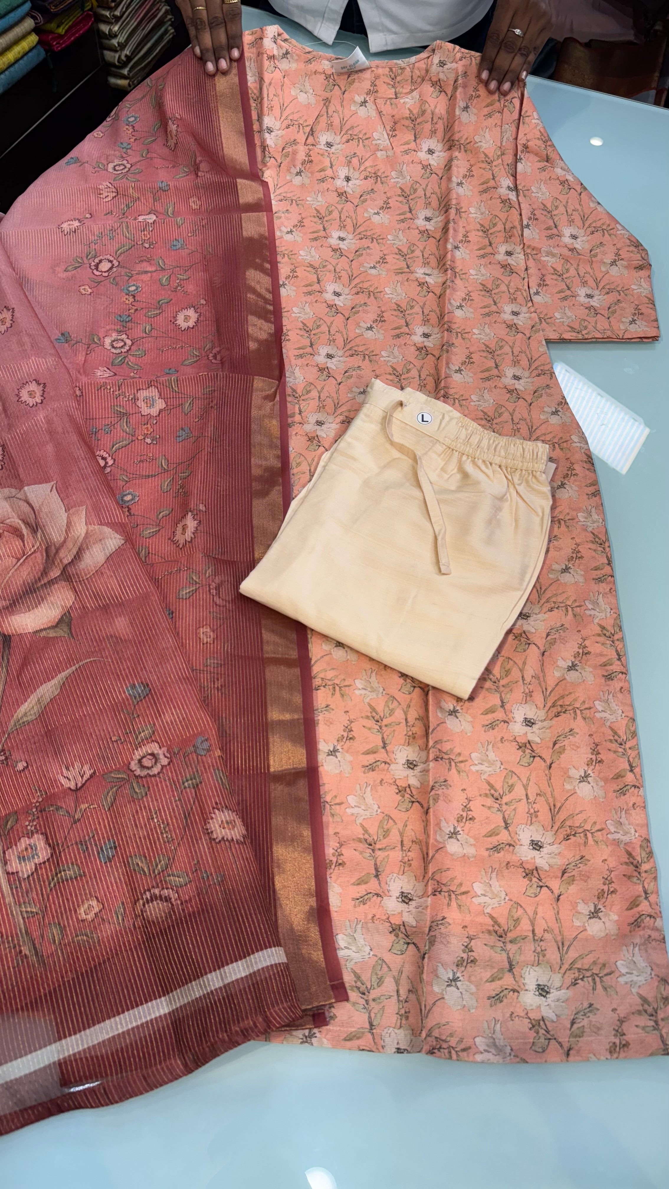 Premium Chanderi Kurti suits | PRBKU2911