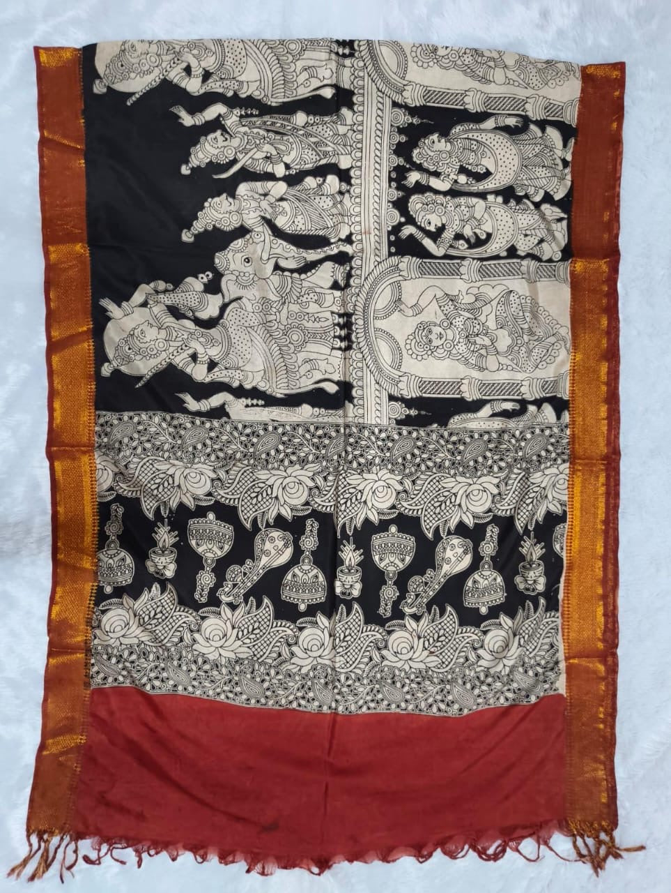 Kalamkari Dupatta | KAL1411