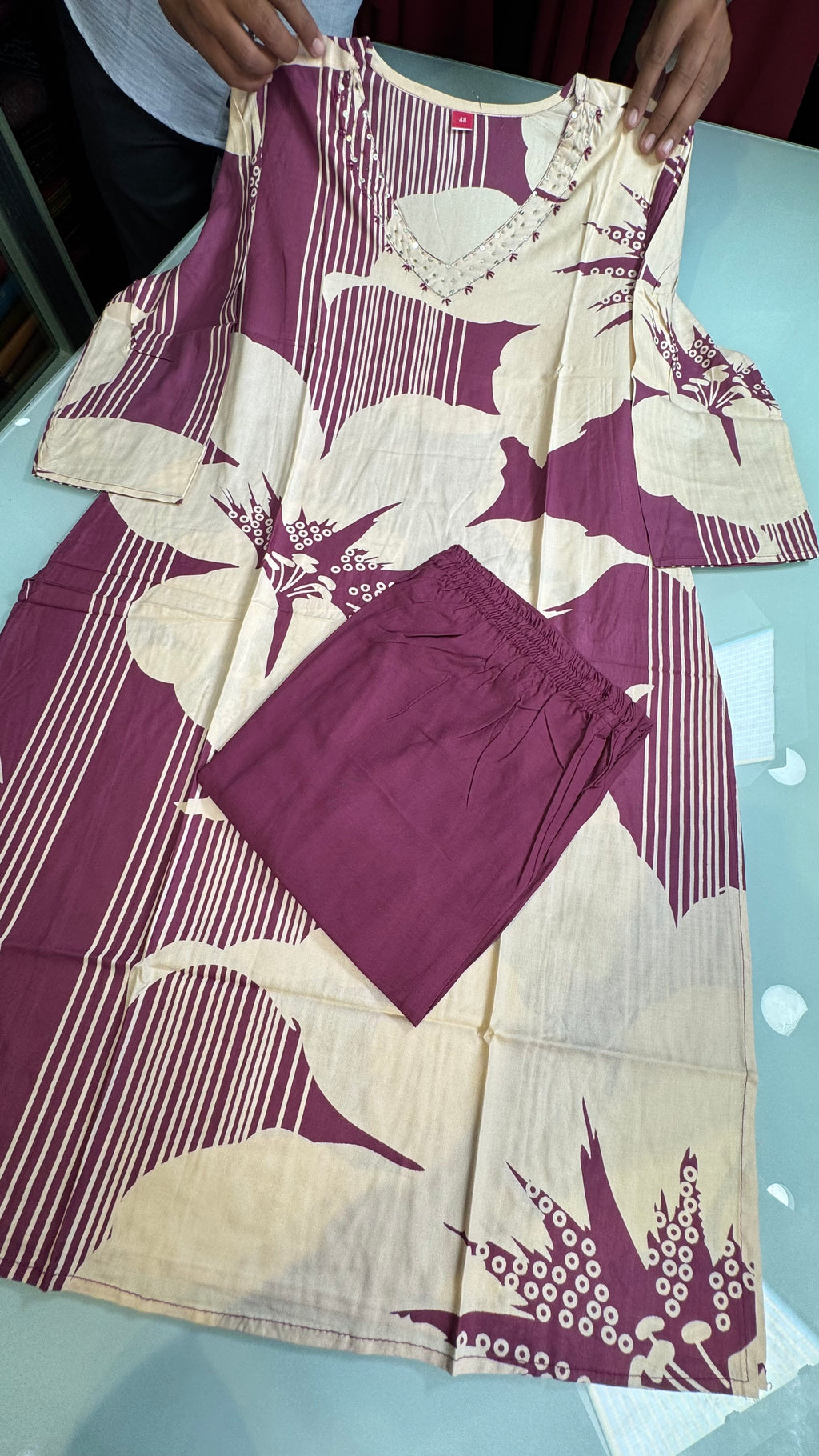 Plus size Kurti set | PLUKU0112