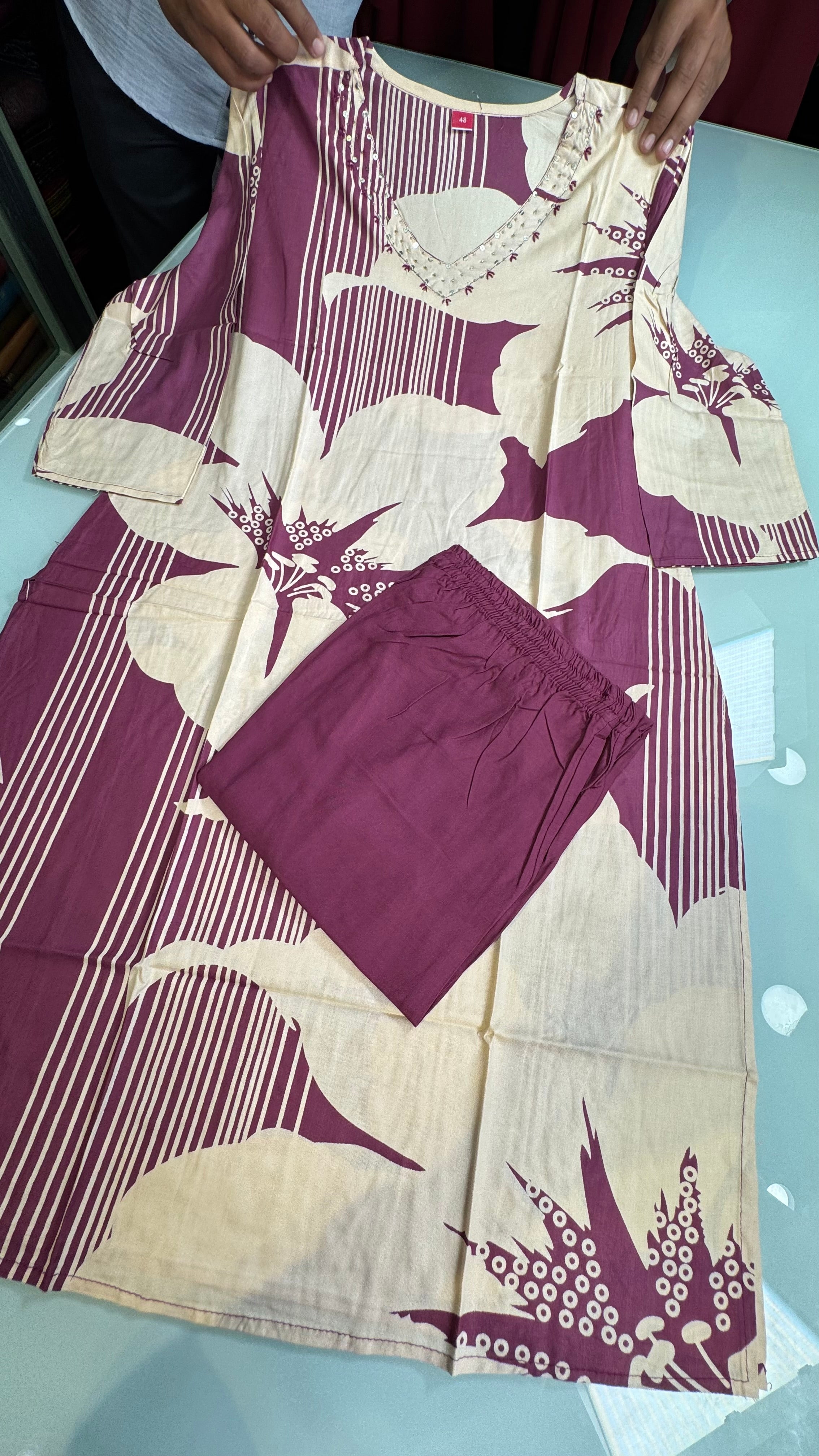 Plus size Kurti set | PLUKU0112