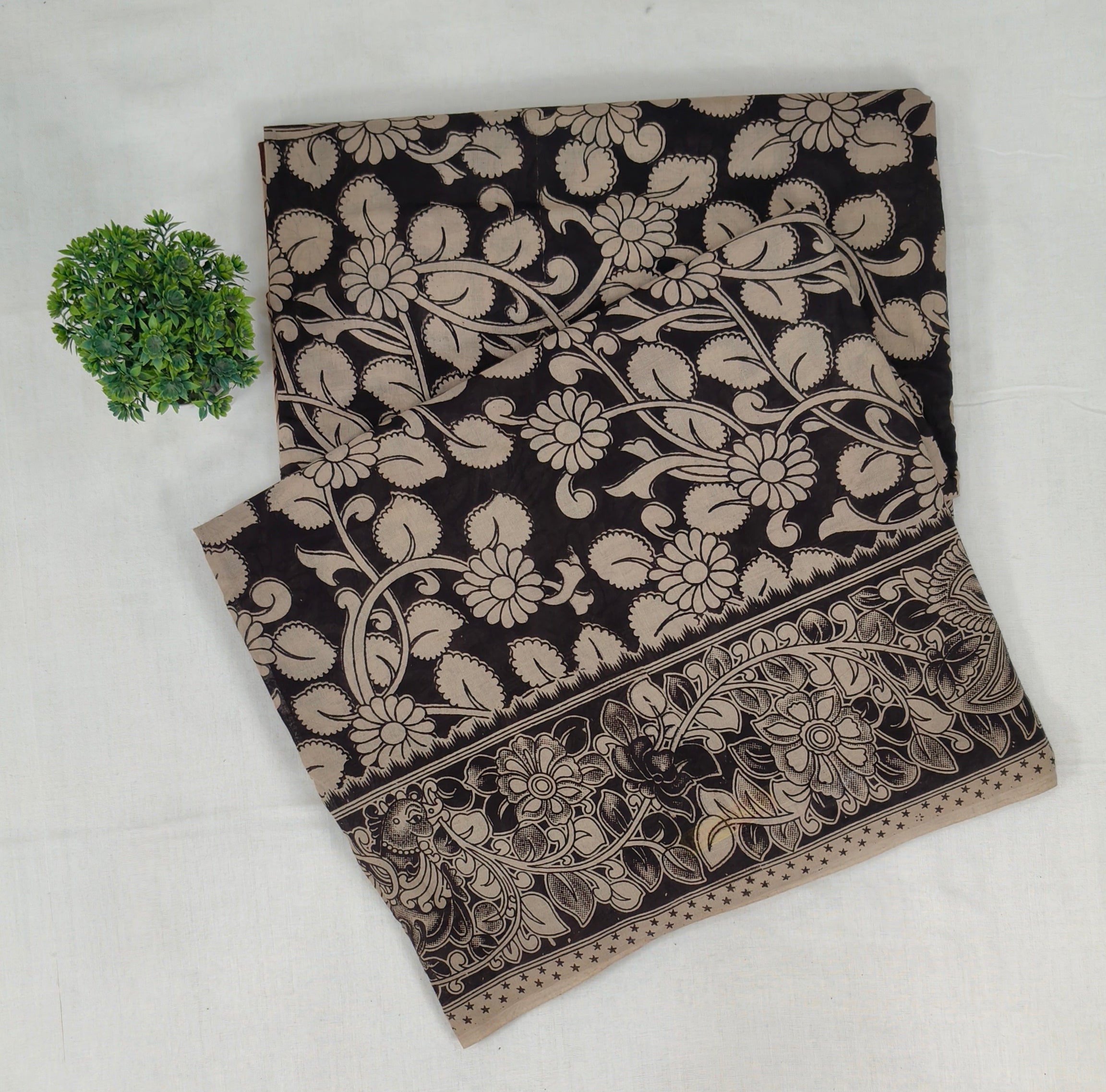 Kalamkari cotton saree | KALCOSA2811