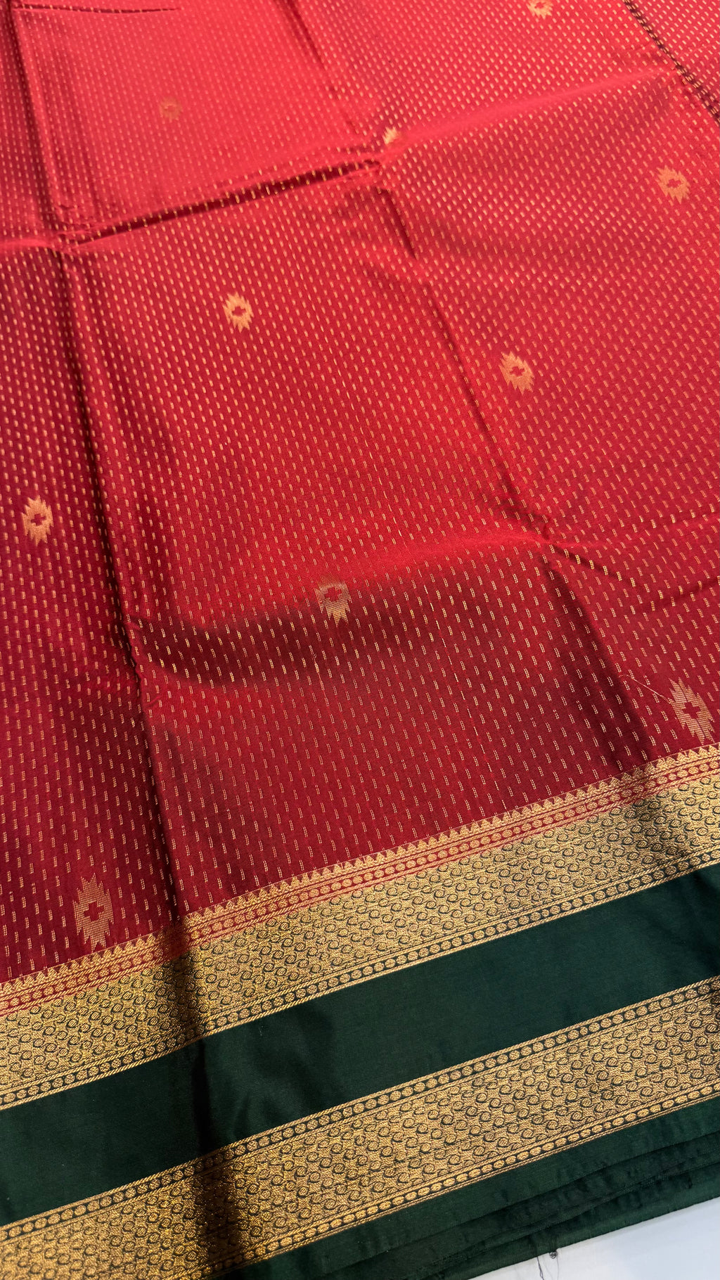 Kanchi Soft silk Rettapetta Border saree | KASORE2011