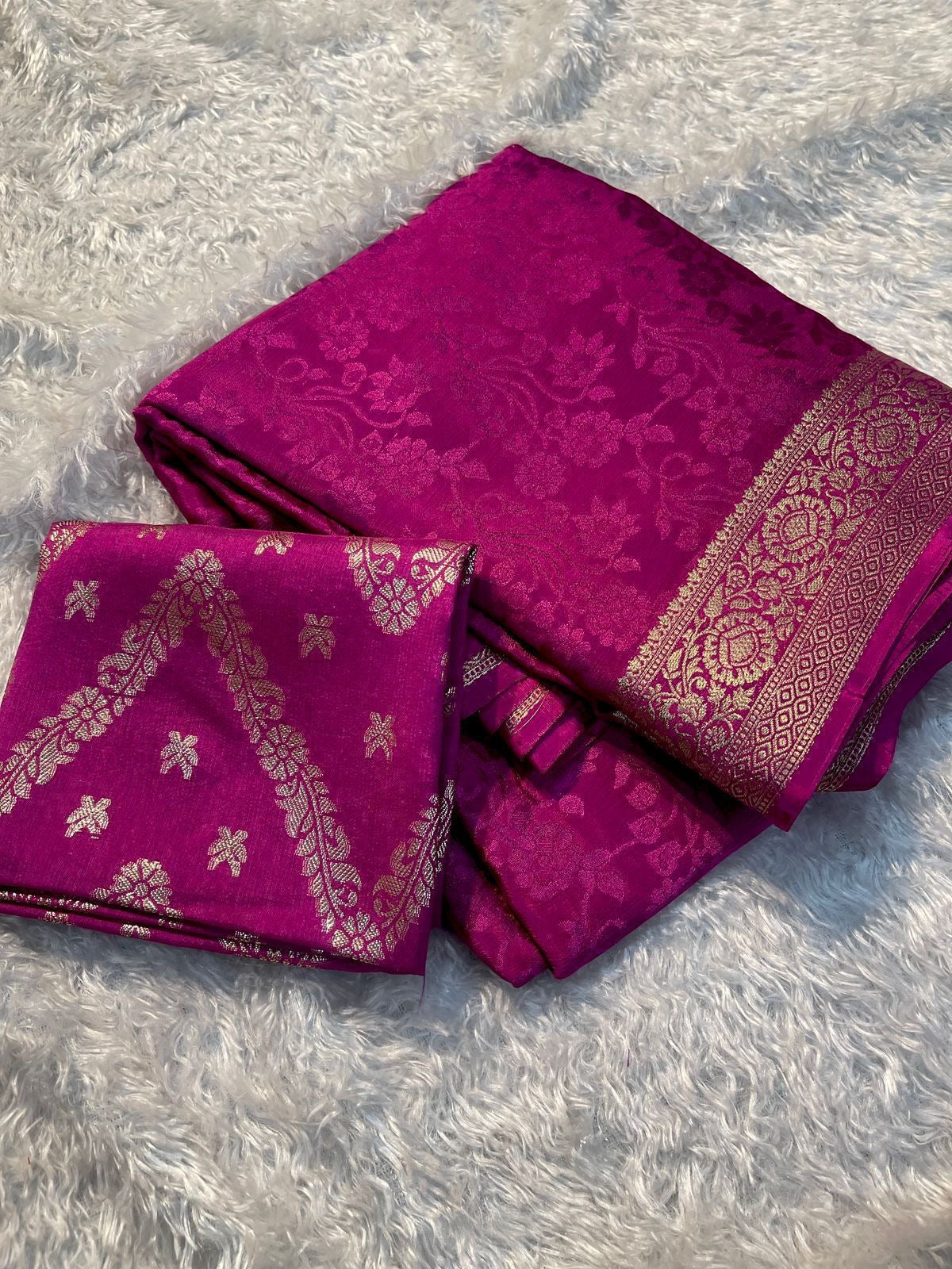ABVI001 | Viscose Banarasi saree