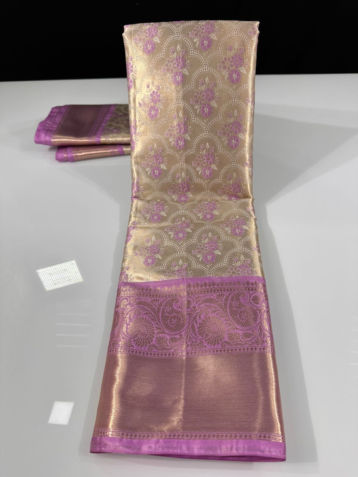 BRIDAL KANCHI SEMI SILKS | AB1807KM02