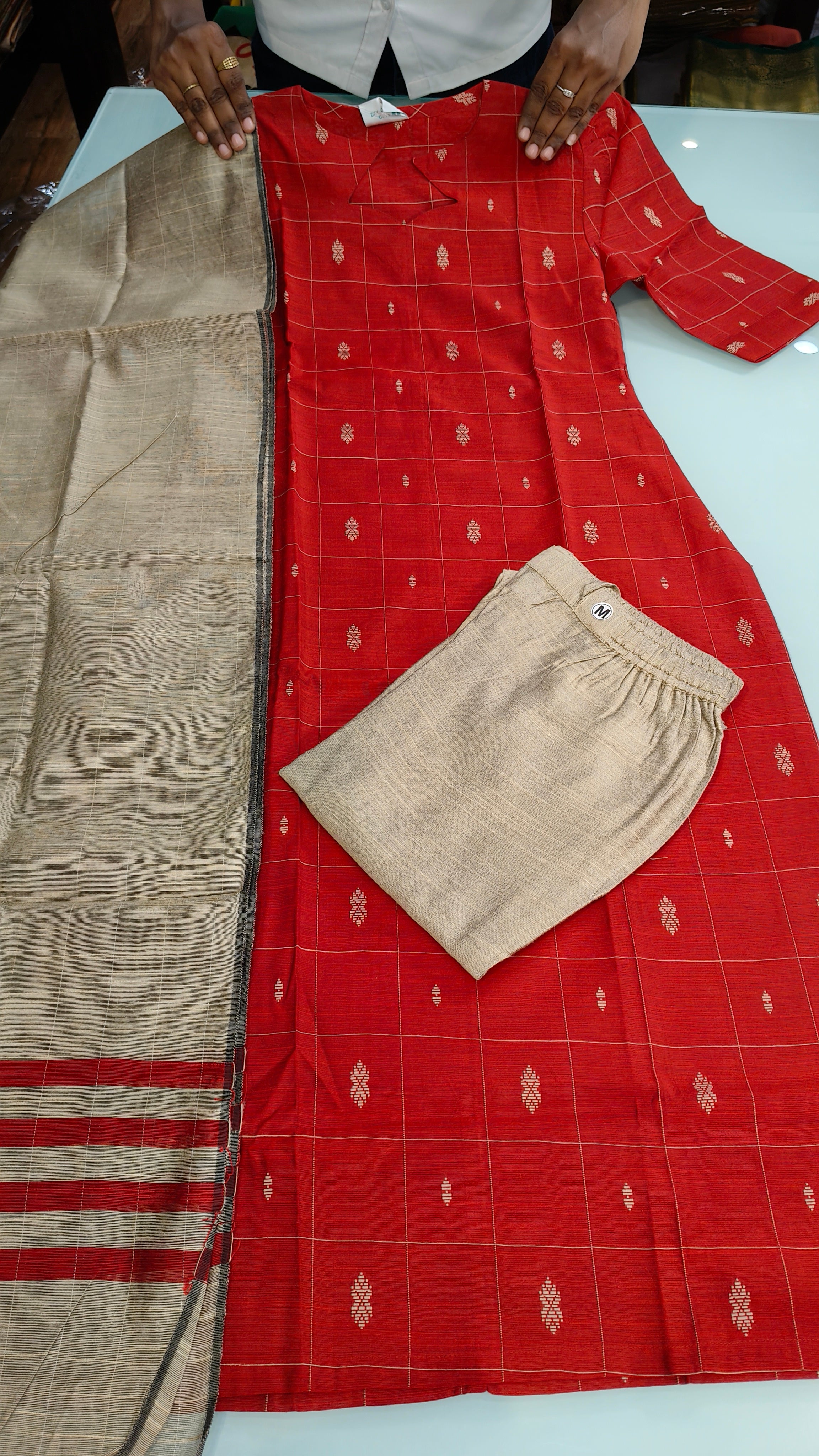 Raw silk kurti sets | RASKU2511