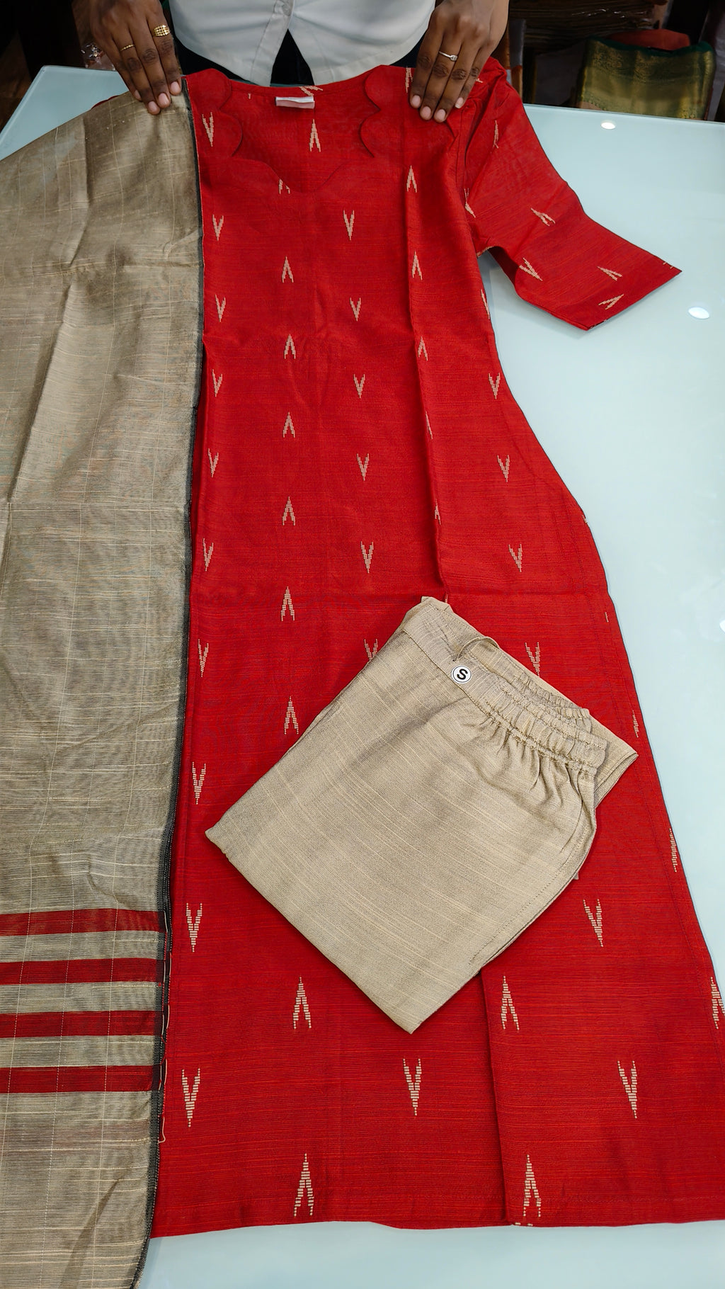 Raw silk kurti sets | RASKU2511