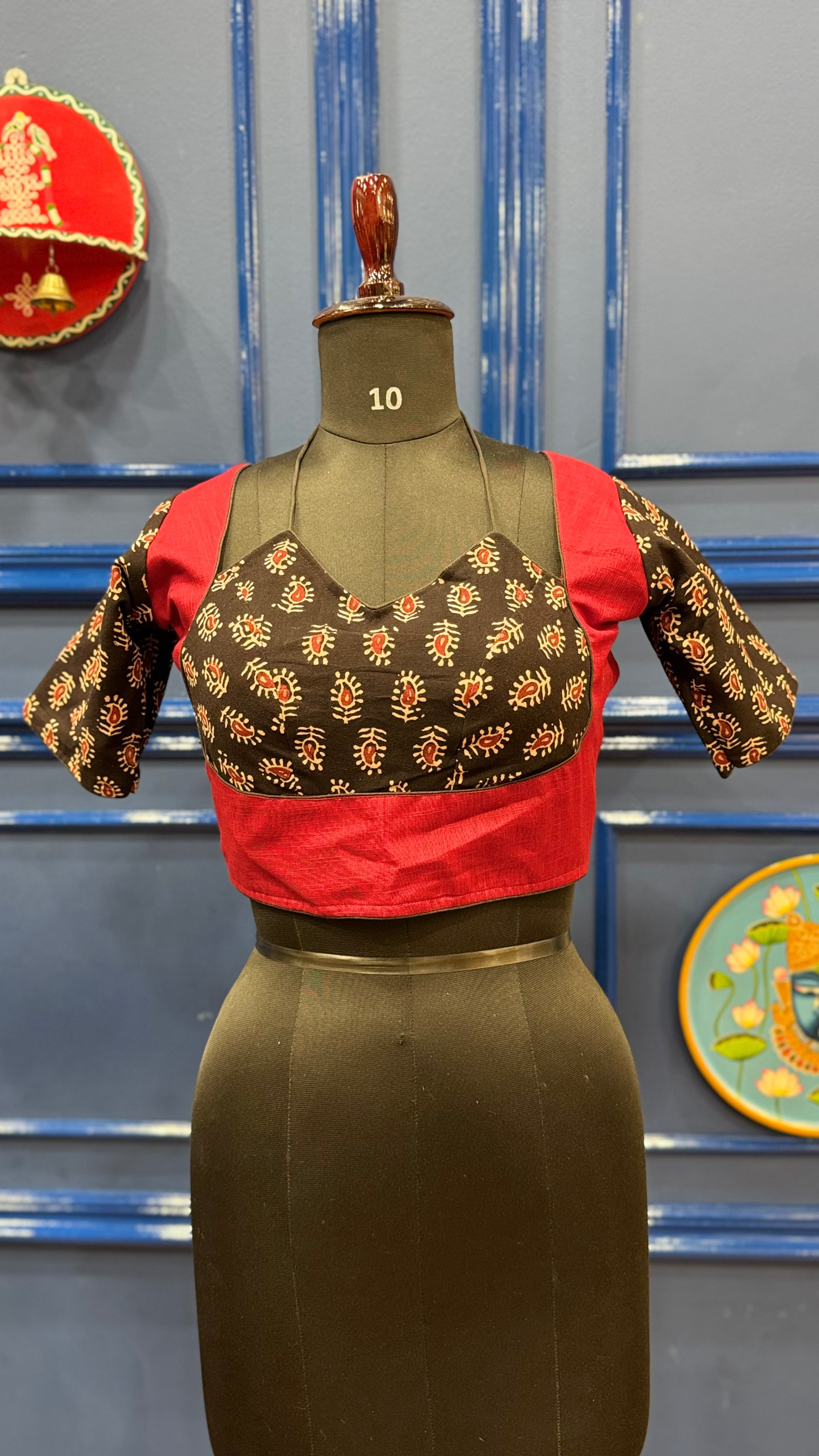 Halter Neck Readymade Blouse