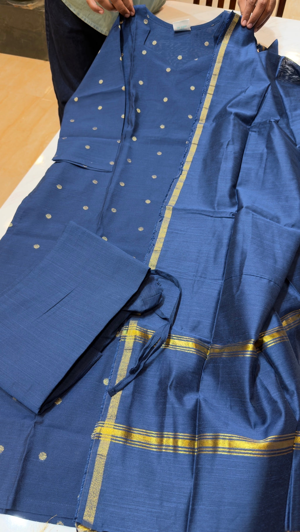 RAWSKU0426|Raw Silk Kurti Set