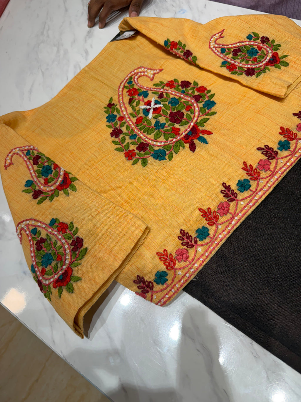 Saree & Blouse combo | COT0426COM