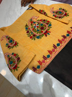 Saree & Blouse combo | COT0426COM