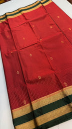 Kanchi Soft silk Rettapetta Border saree | KASORE2011