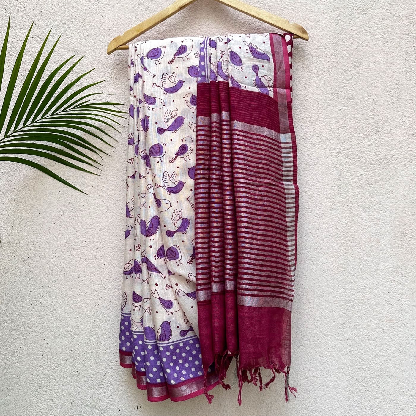 Linen saree  | LISA08