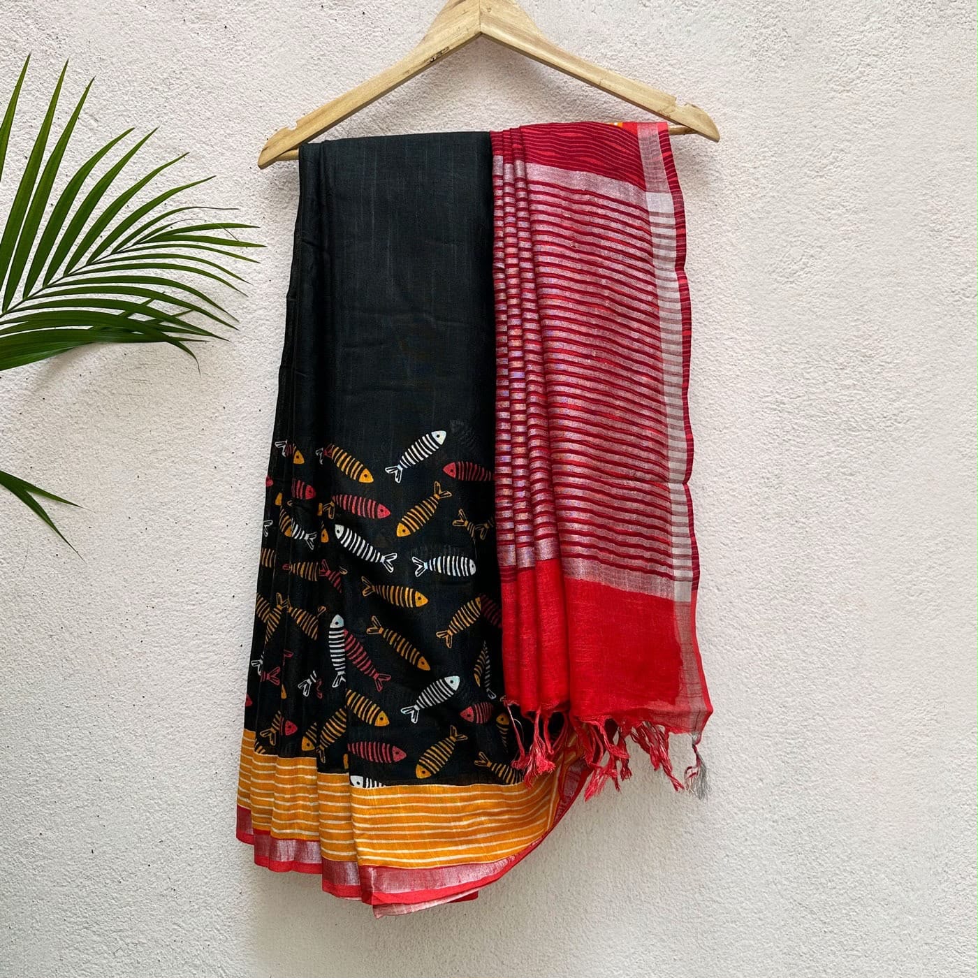 Linen saree  | LISA08