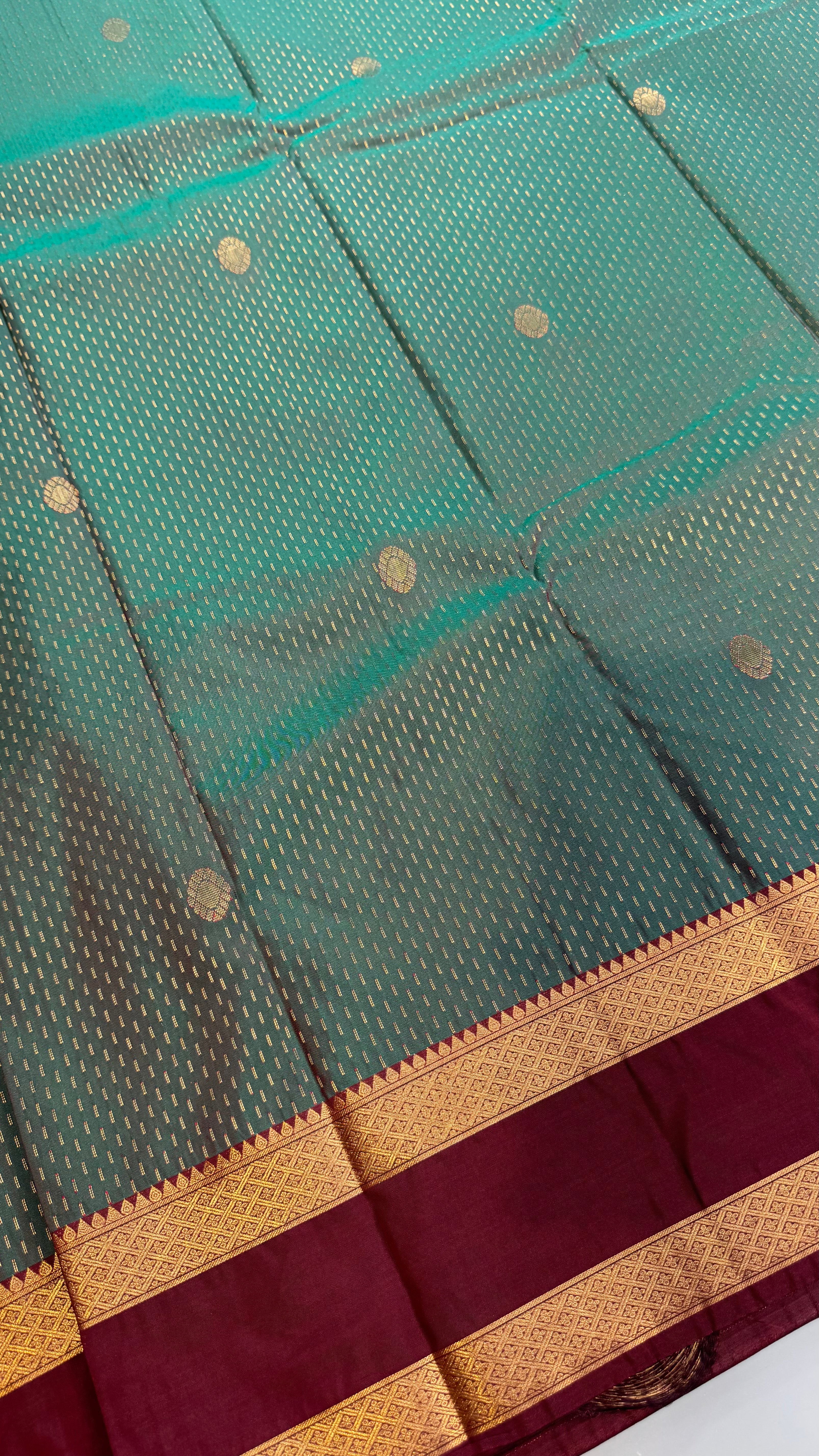 Kanchi Soft silk Rettapetta Border saree | KASORE2011