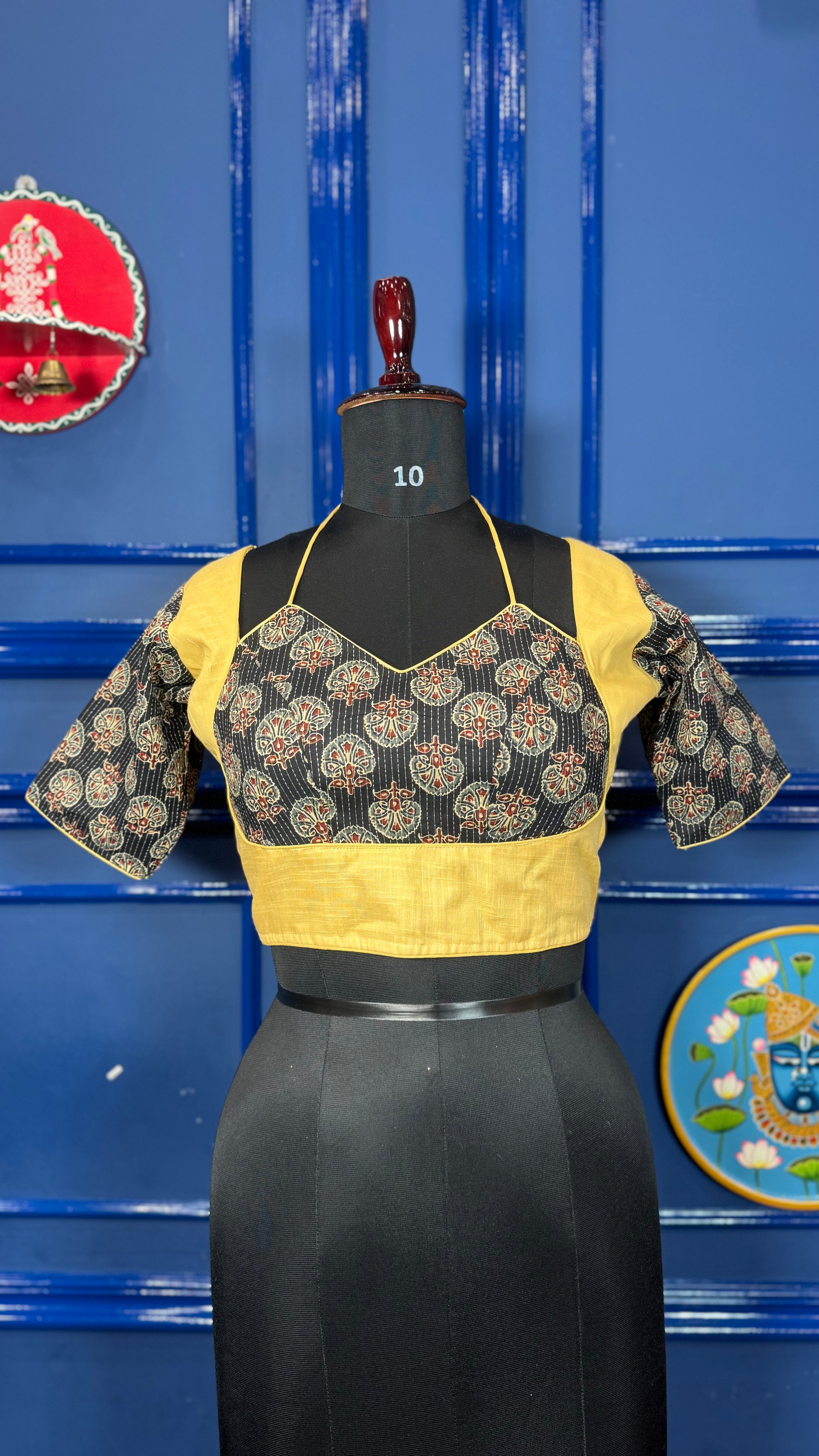 Halter Neck Readymade Blouse