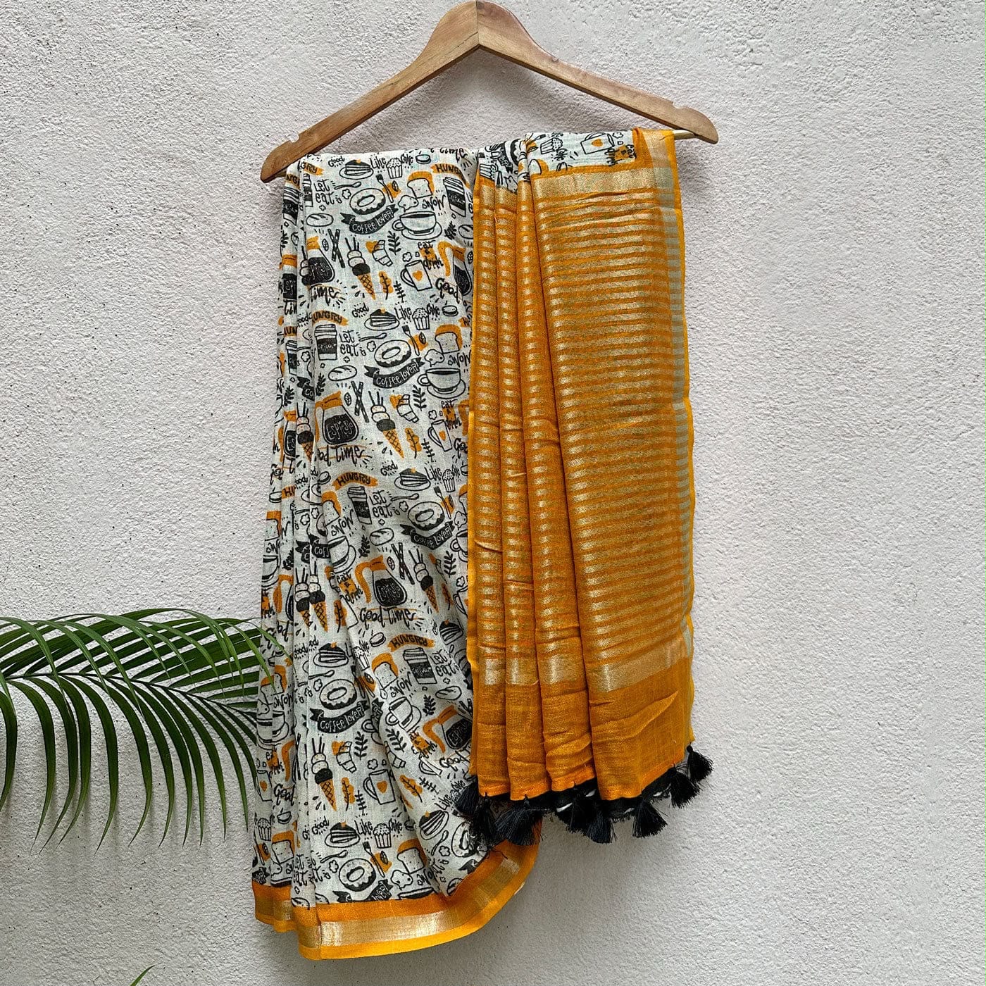 Linen saree  | LISA08