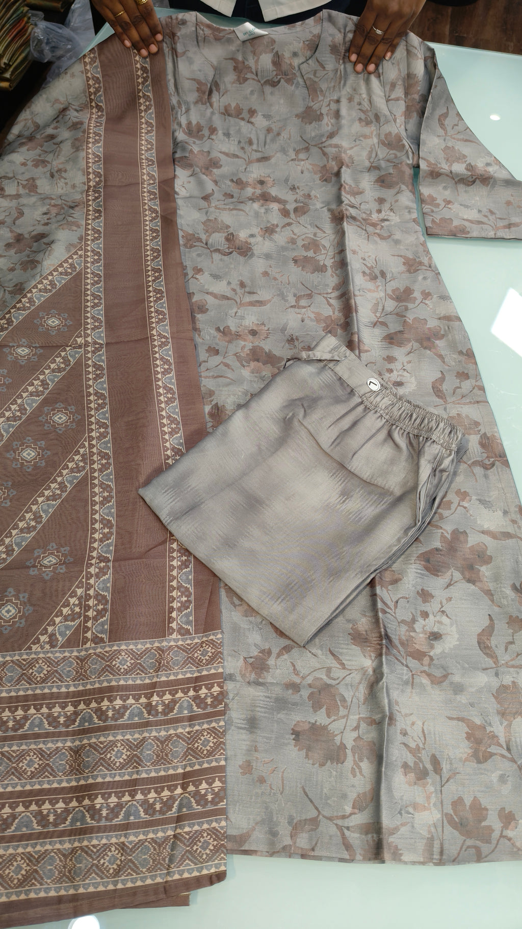 Premium Chanderi Kurti suits | PRBKU2911