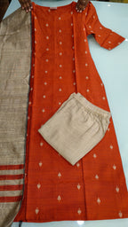 Raw silk kurti sets | RASKU2511