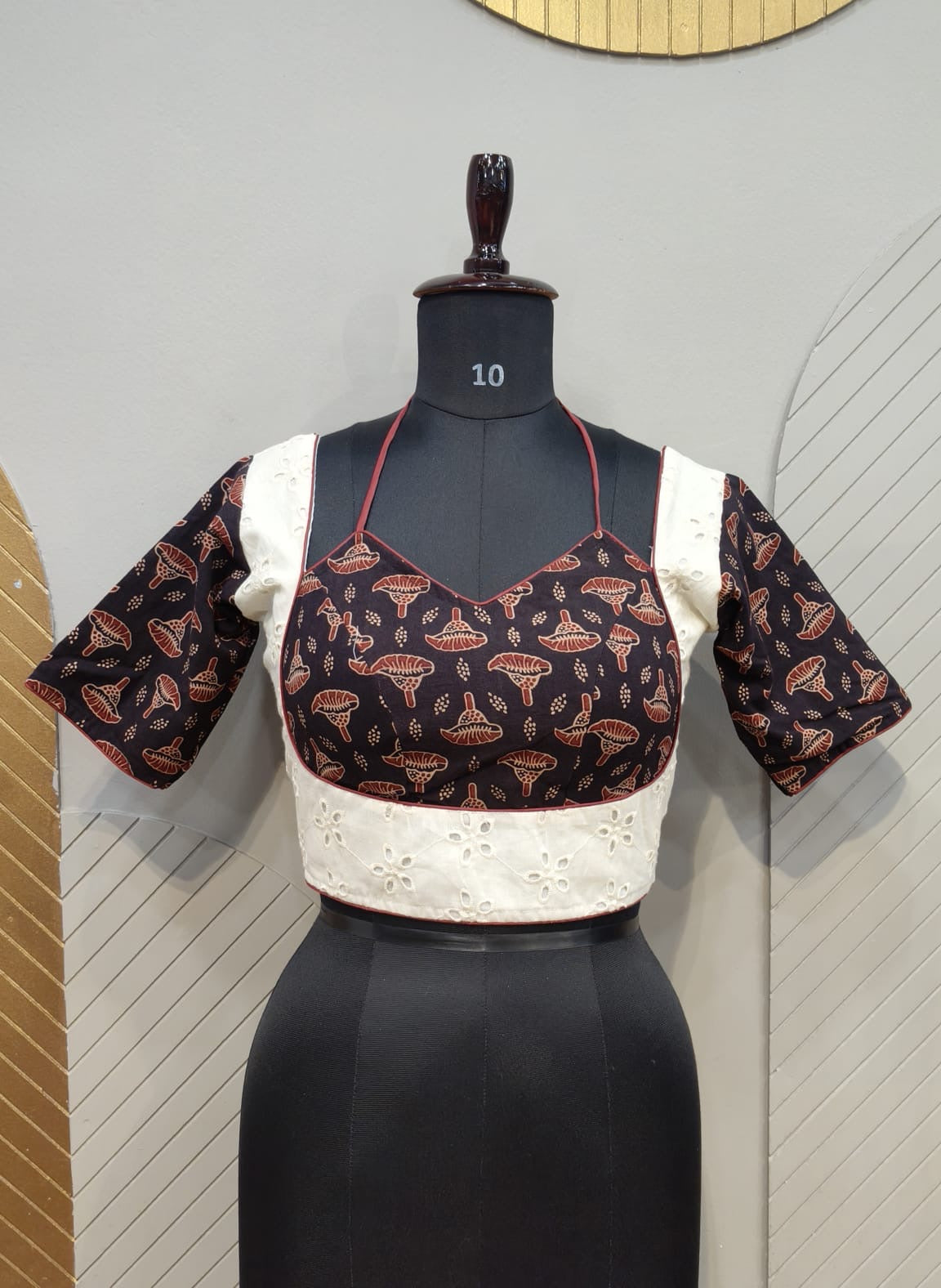 Halter Neck Blouse | HAKHAL1511