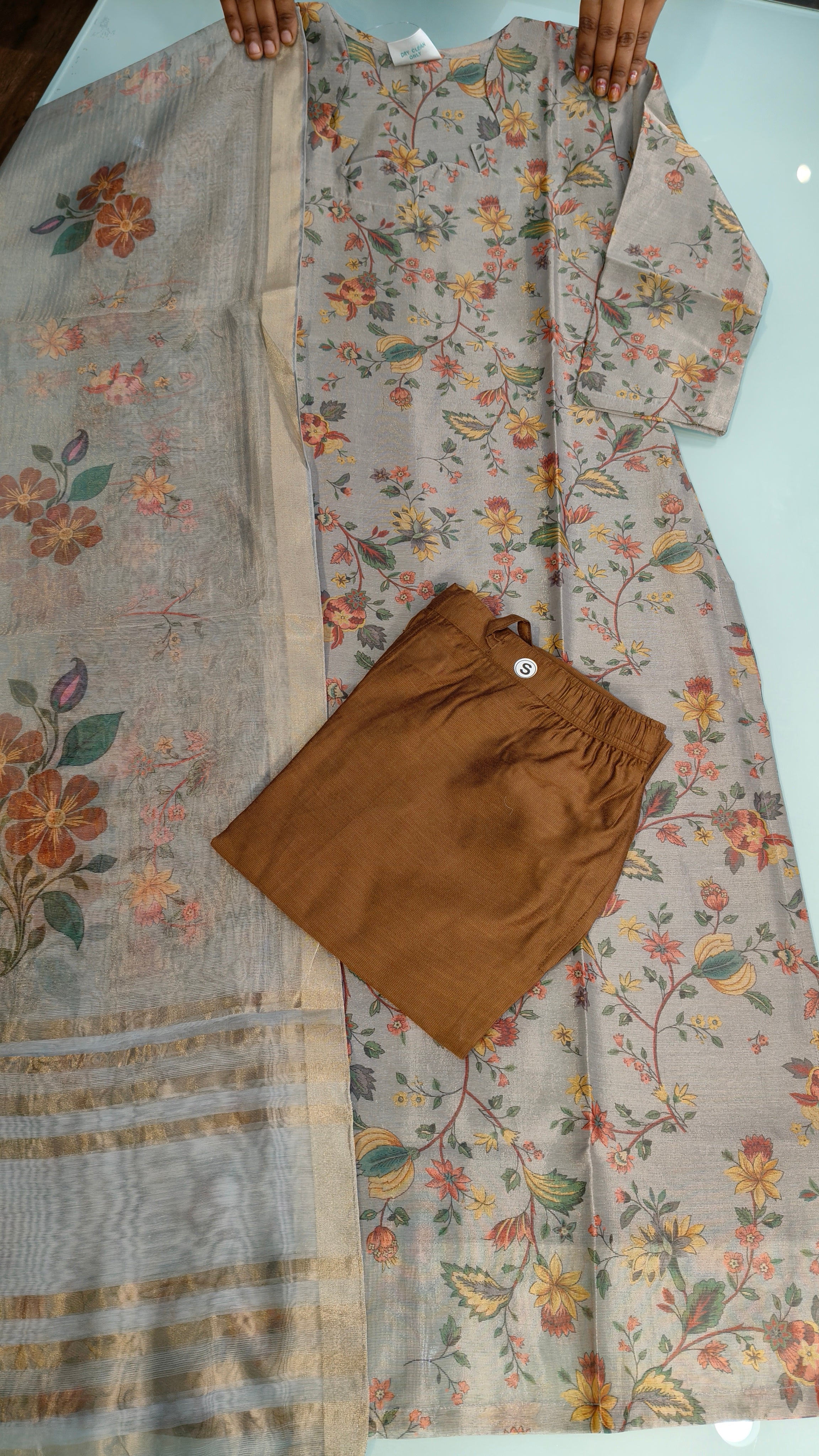 Premium Chanderi Kurti suits | PRBKU2911