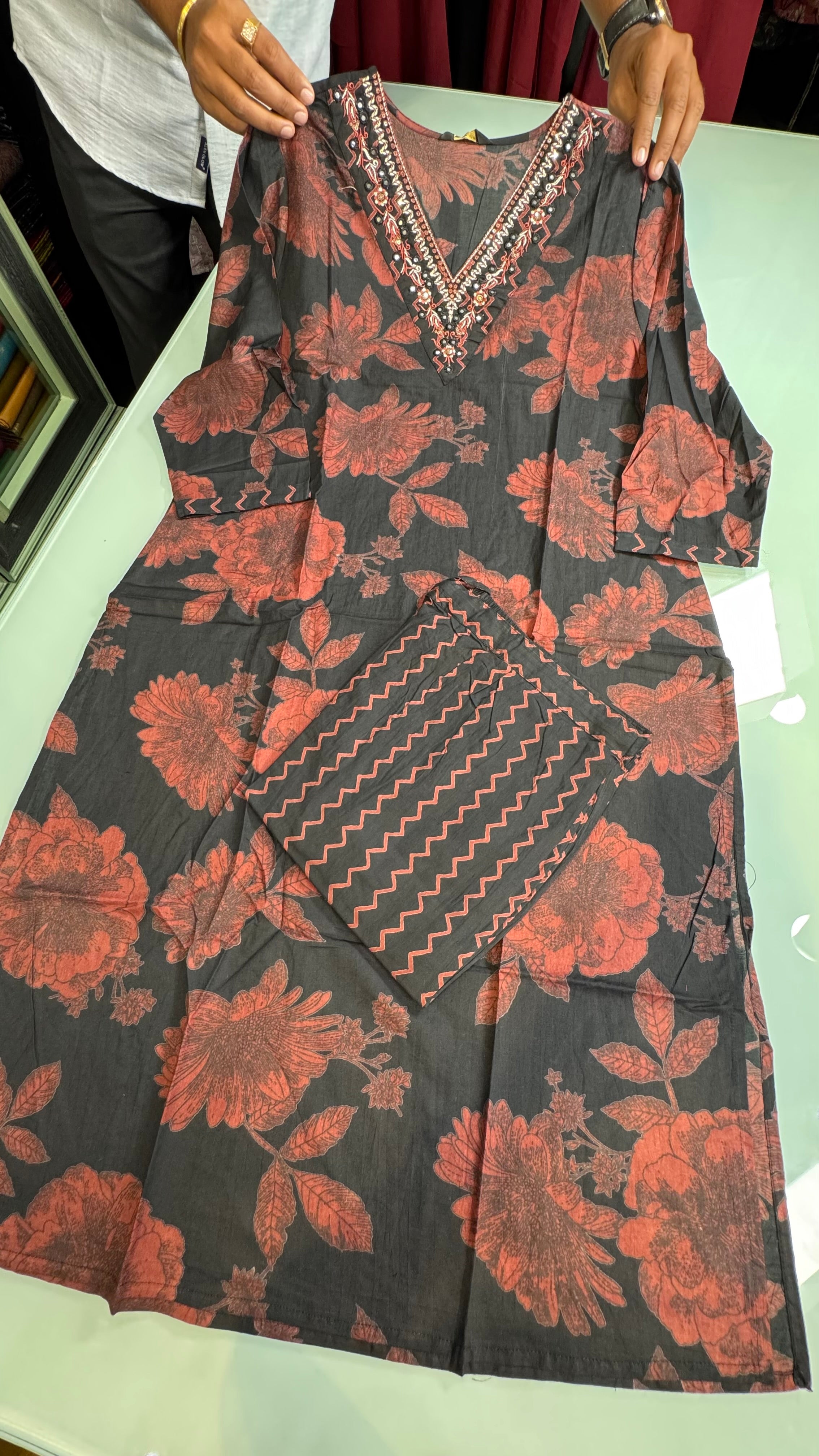 Plus size Kurti set | PLUKU0112