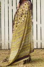Organic Linen sarees | LICOSA2811