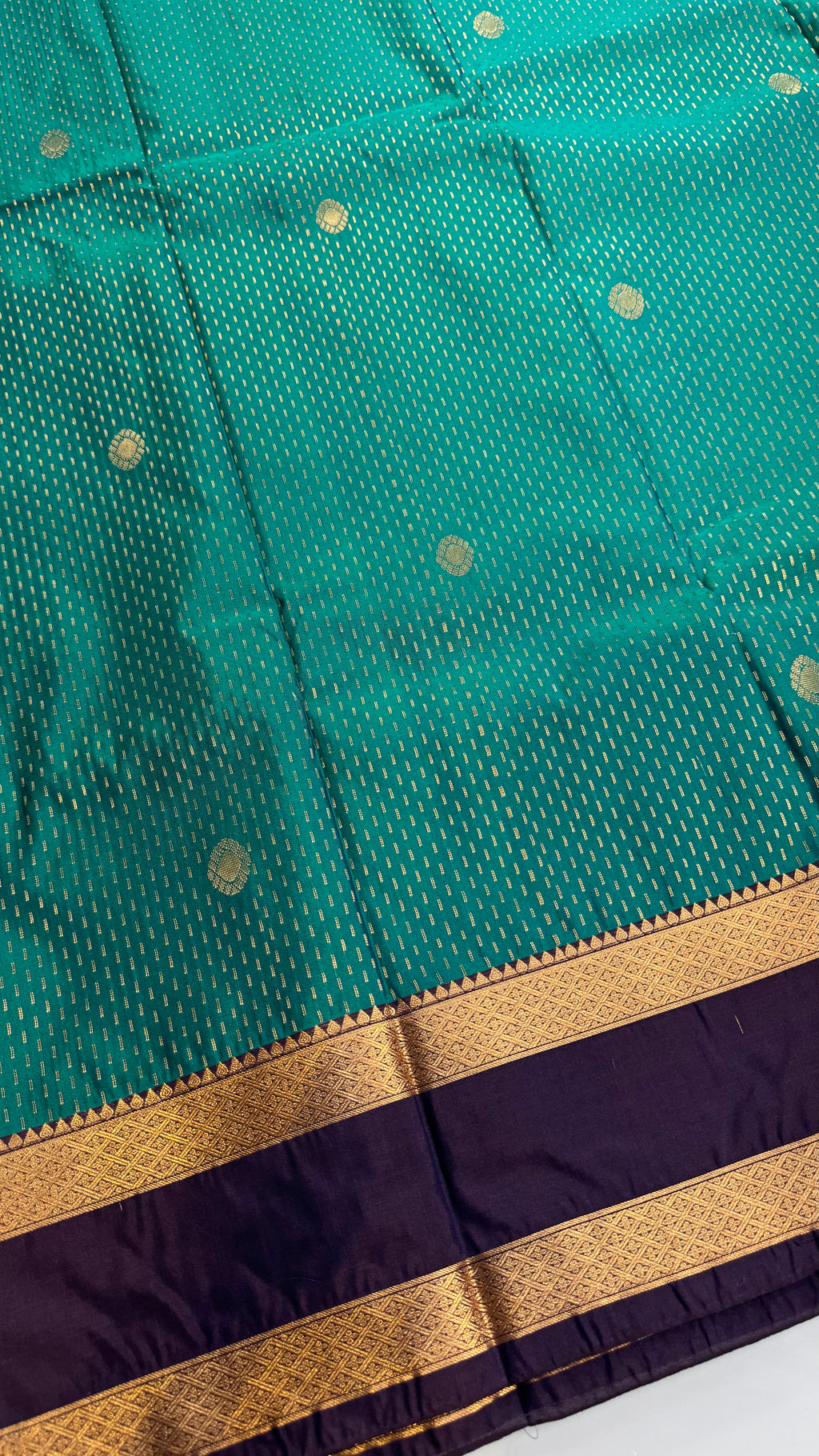 Kanchi Soft silk Rettapetta Border saree | KASORE2011