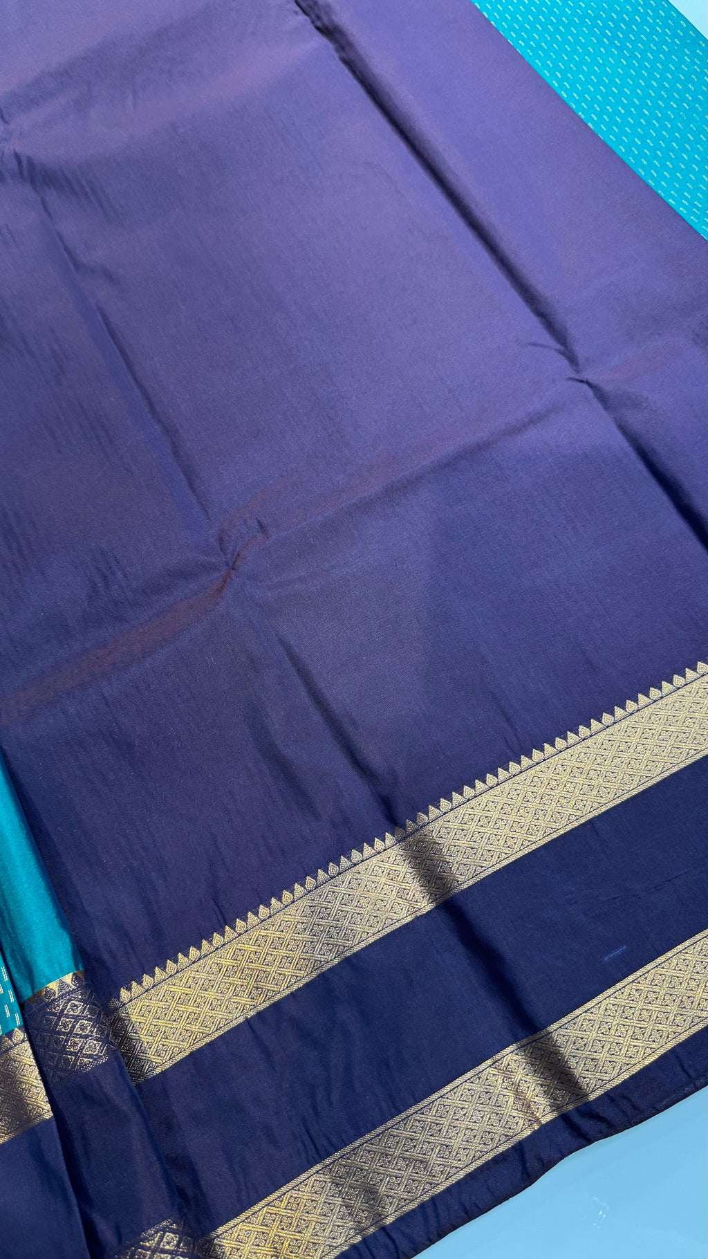 Kanchi Soft silk Rettapetta Border saree | KASORE2011