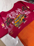Saree & Blouse combo | COT0426COM